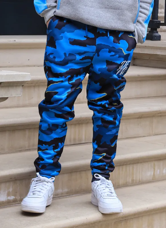 Echo Blue Joggers sold by DFND