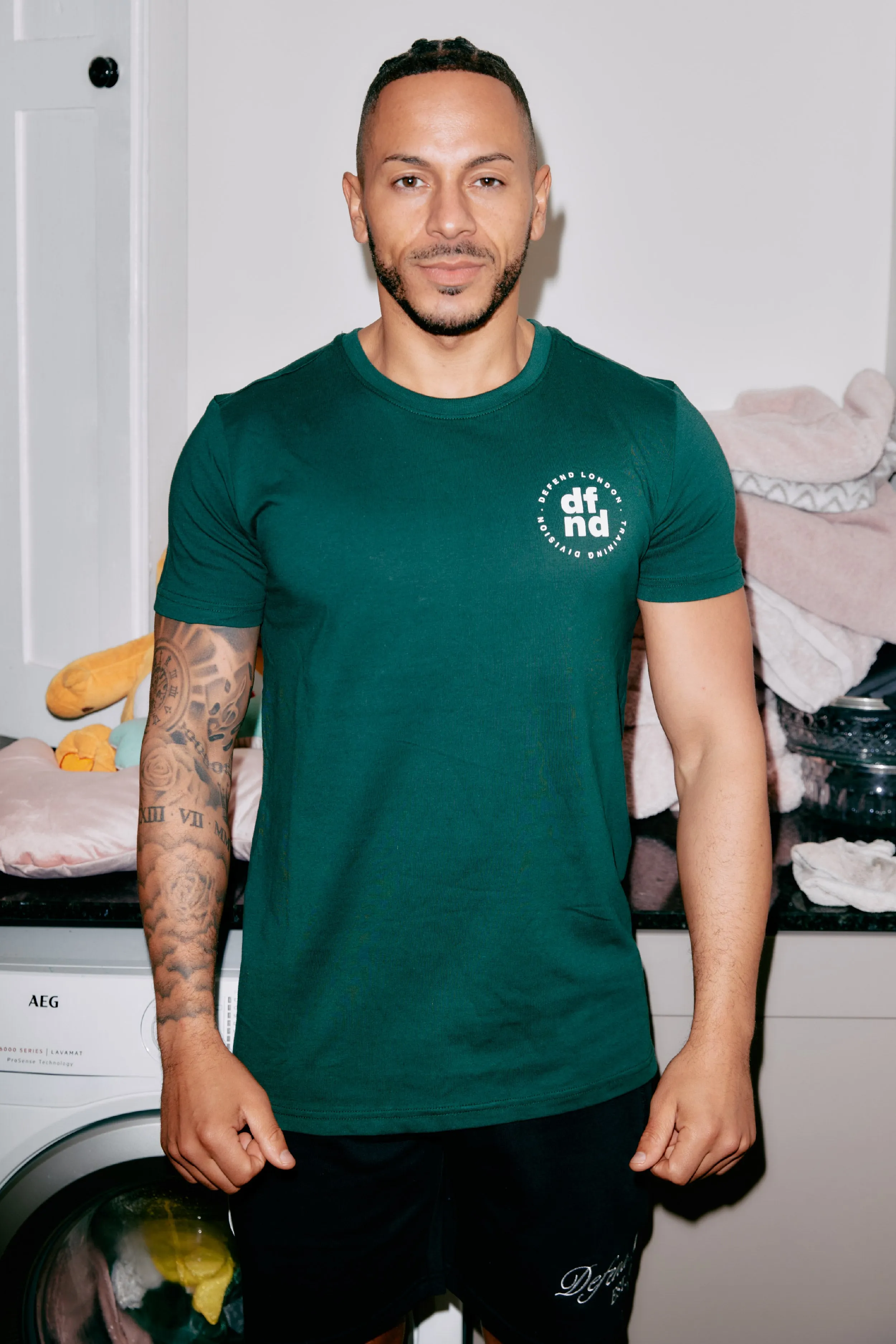 MEN'S 5 PACK T-SHIRTS - WHITE/BLUE/BURG/GREEN/BLACK sold by DFND product image thumbnail 2