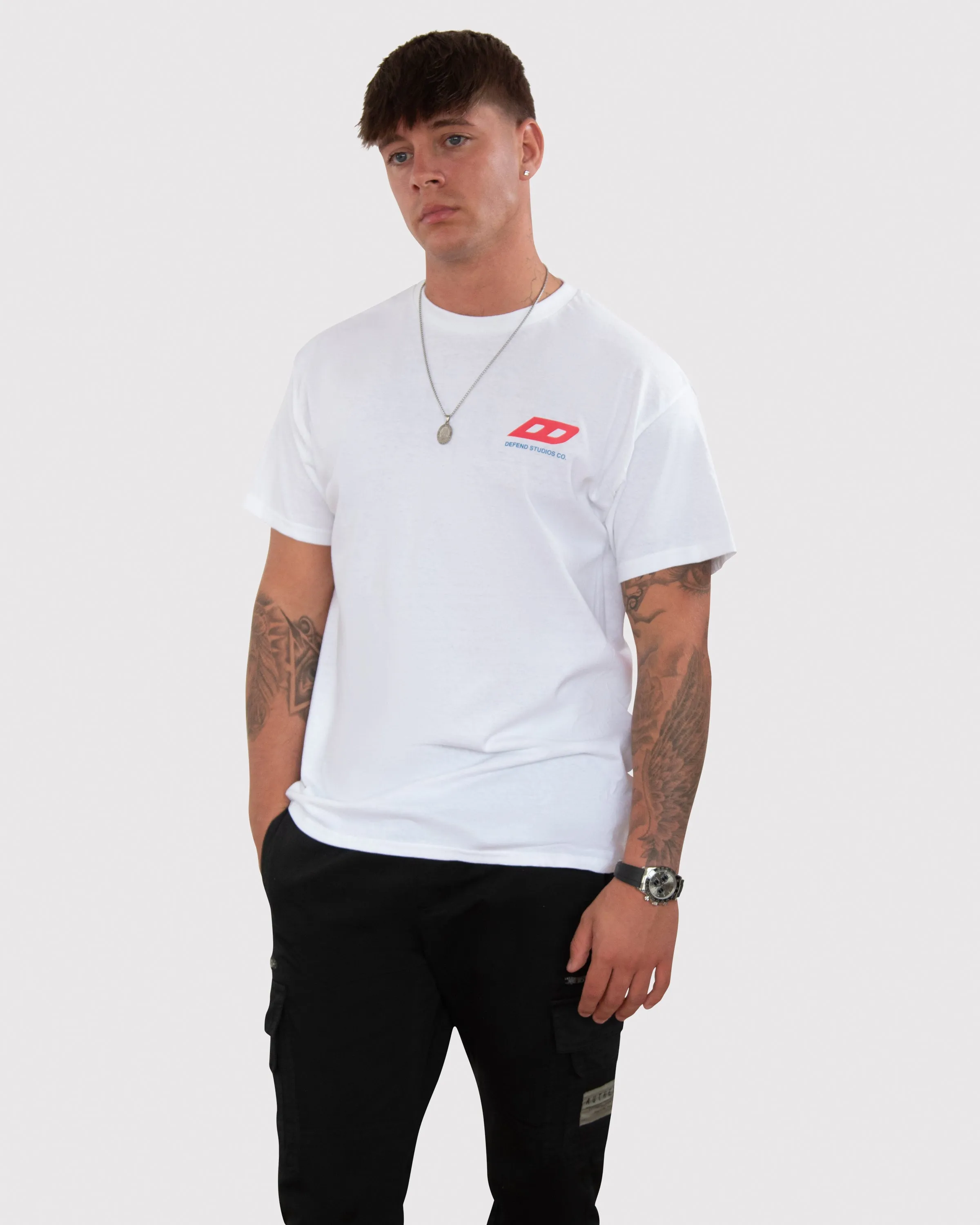 DFND THINGS T-SHIRT - WHITE sold by DFND