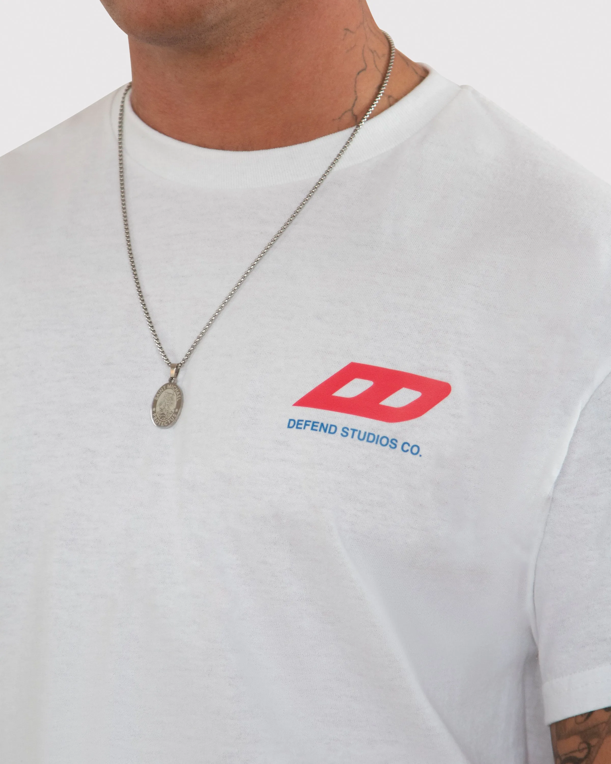 DFND THINGS T-SHIRT - WHITE sold by DFND product image thumbnail 5