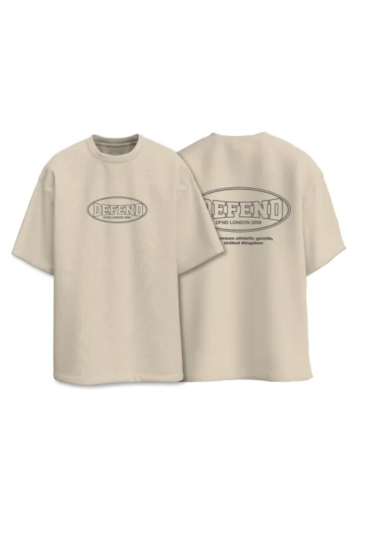 DFND ATHLETIC T-SHIRT - SAND sold by DFND