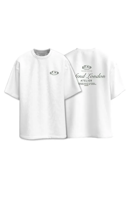 DFND ATELIER OVERSIZED T-SHIRT - WHITE sold by DFND