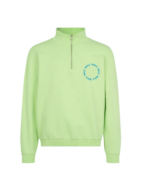 Ball Circle Half Zip - Green sold by DFND