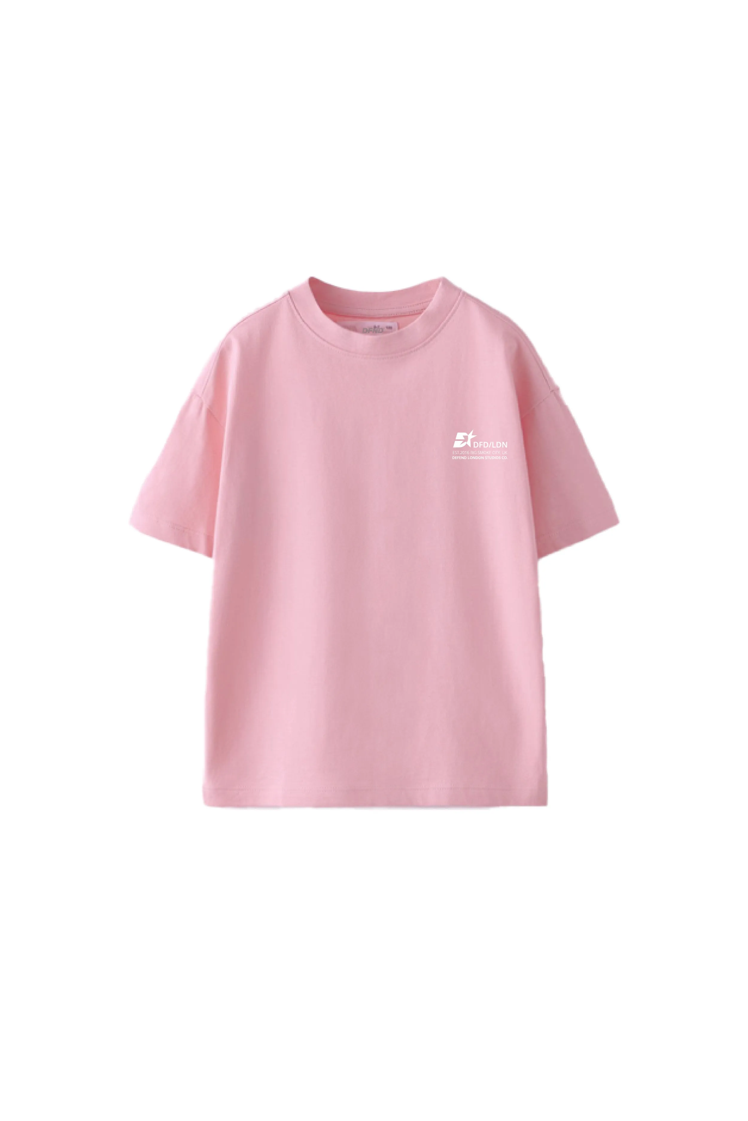 DEFEND STAR T-SHIRT - SOFT PINK sold by DFND product image thumbnail 3