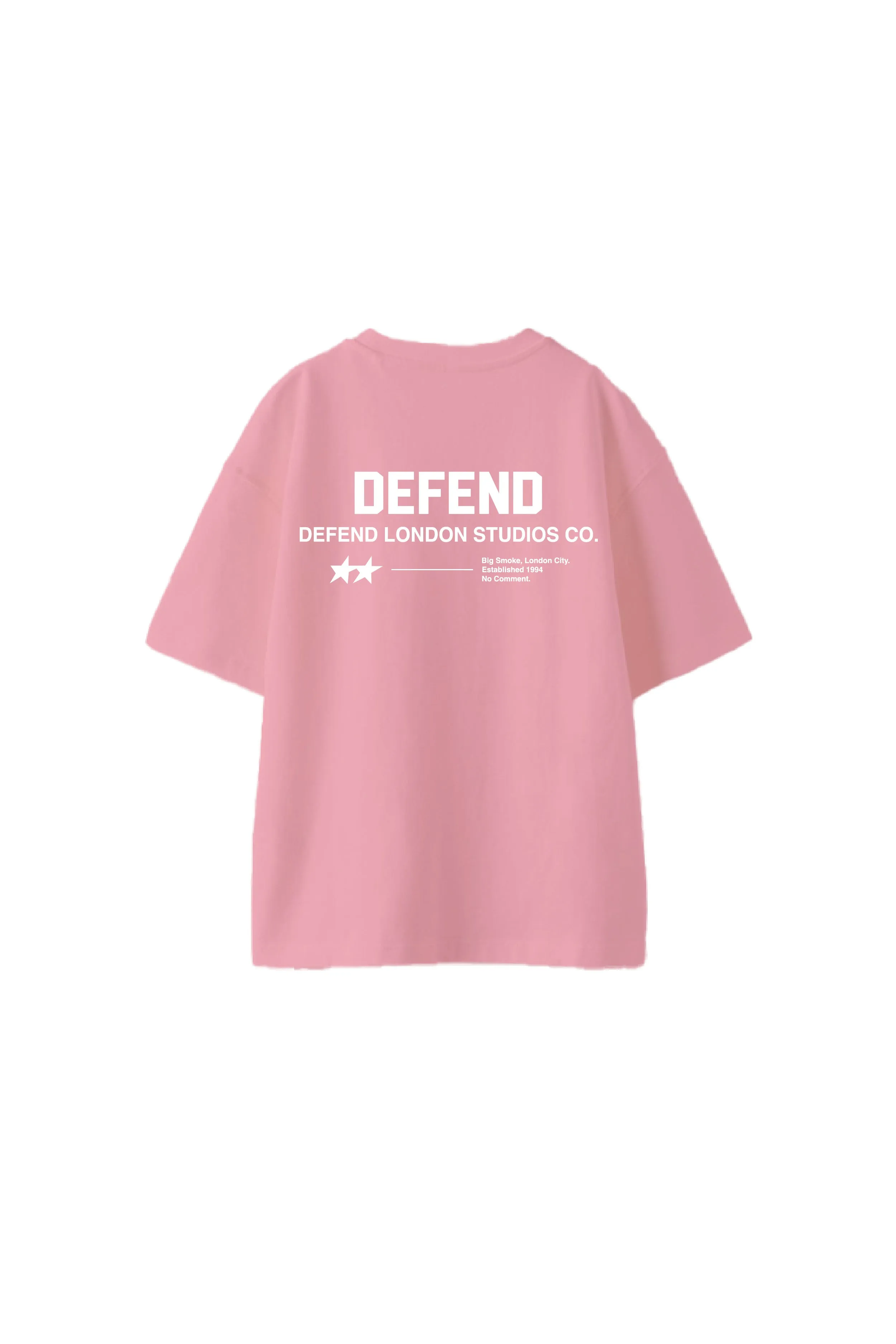 DEFEND STAR T-SHIRT - SOFT PINK sold by DFND product image thumbnail 2