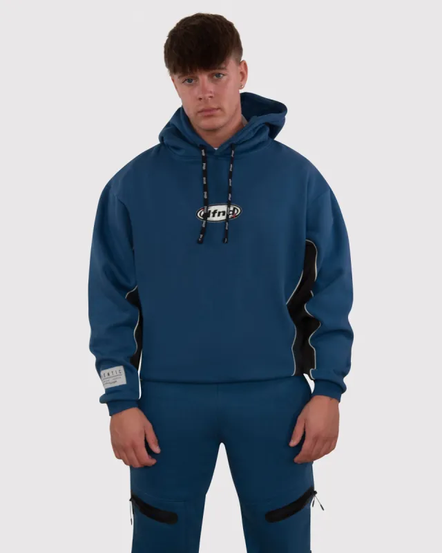 Race Hoodie - Navy sold by DFND