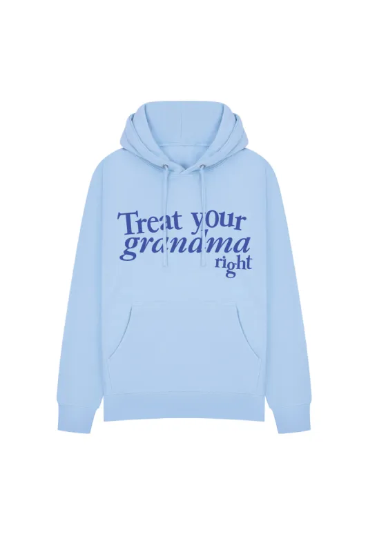 DFND GRANDMA HOODIE - LT BLUE sold by DFND