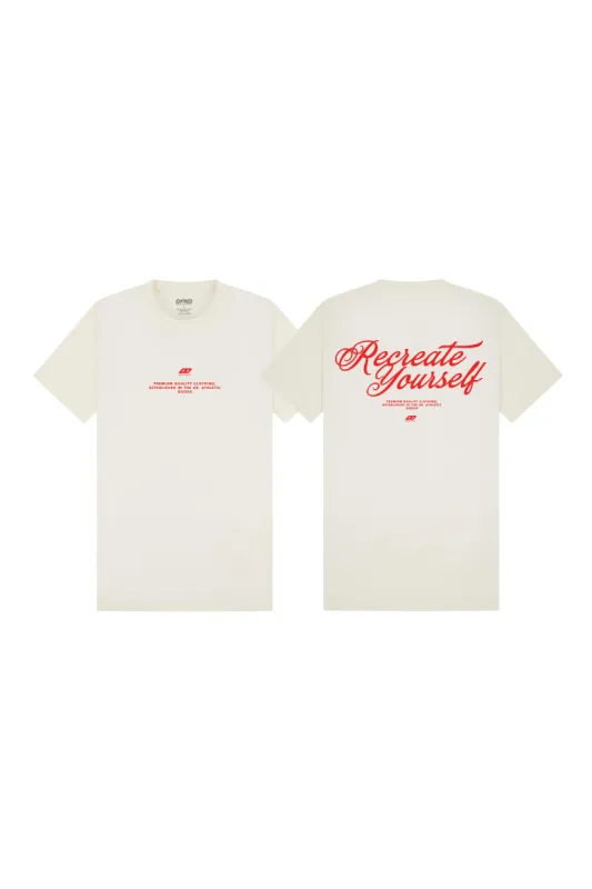 DFND RECREATE T-SHIRT - OFF WHITE sold by DFND