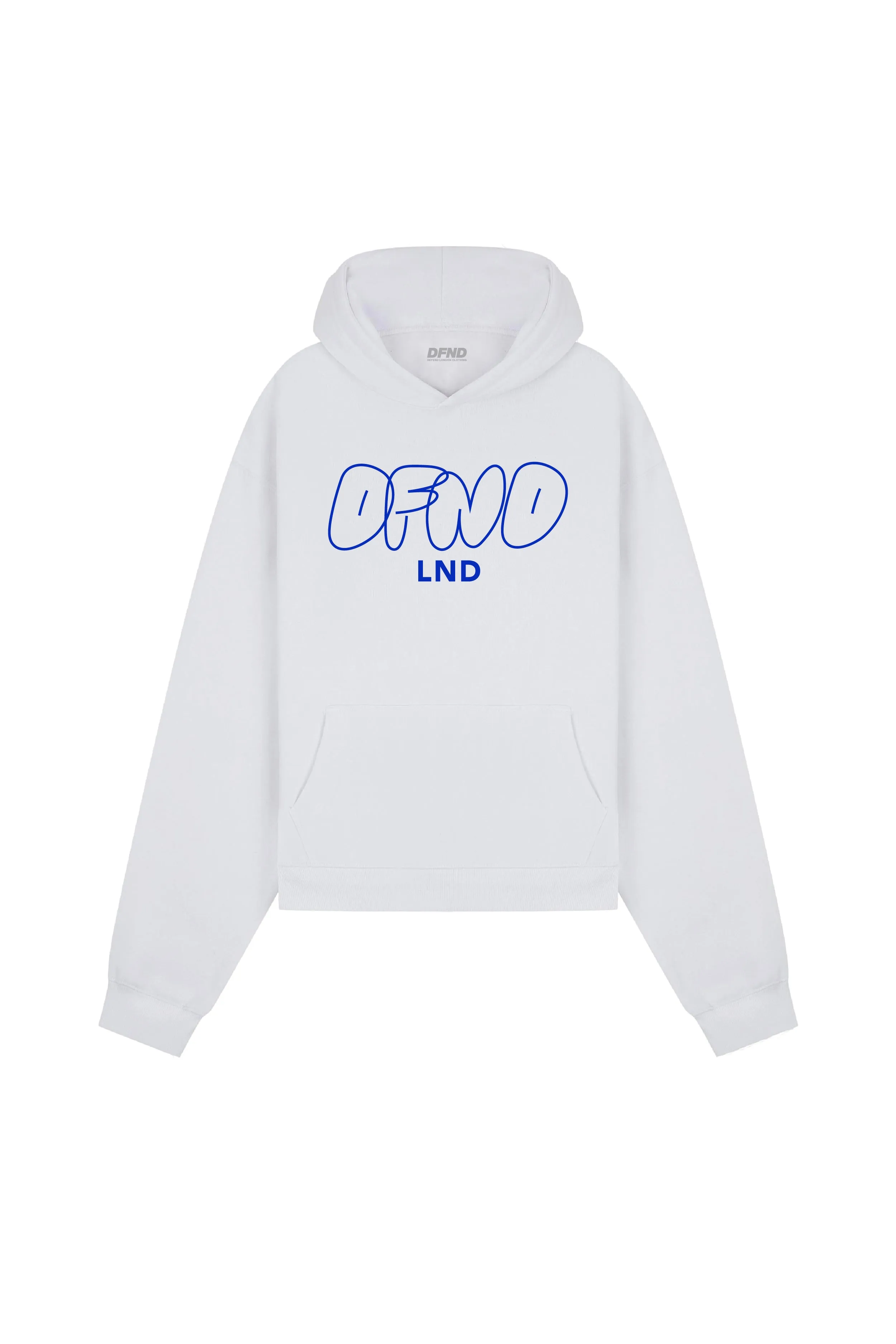 DFND GRAFFITI BUBBLE HOODIE - WHITE sold by DFND