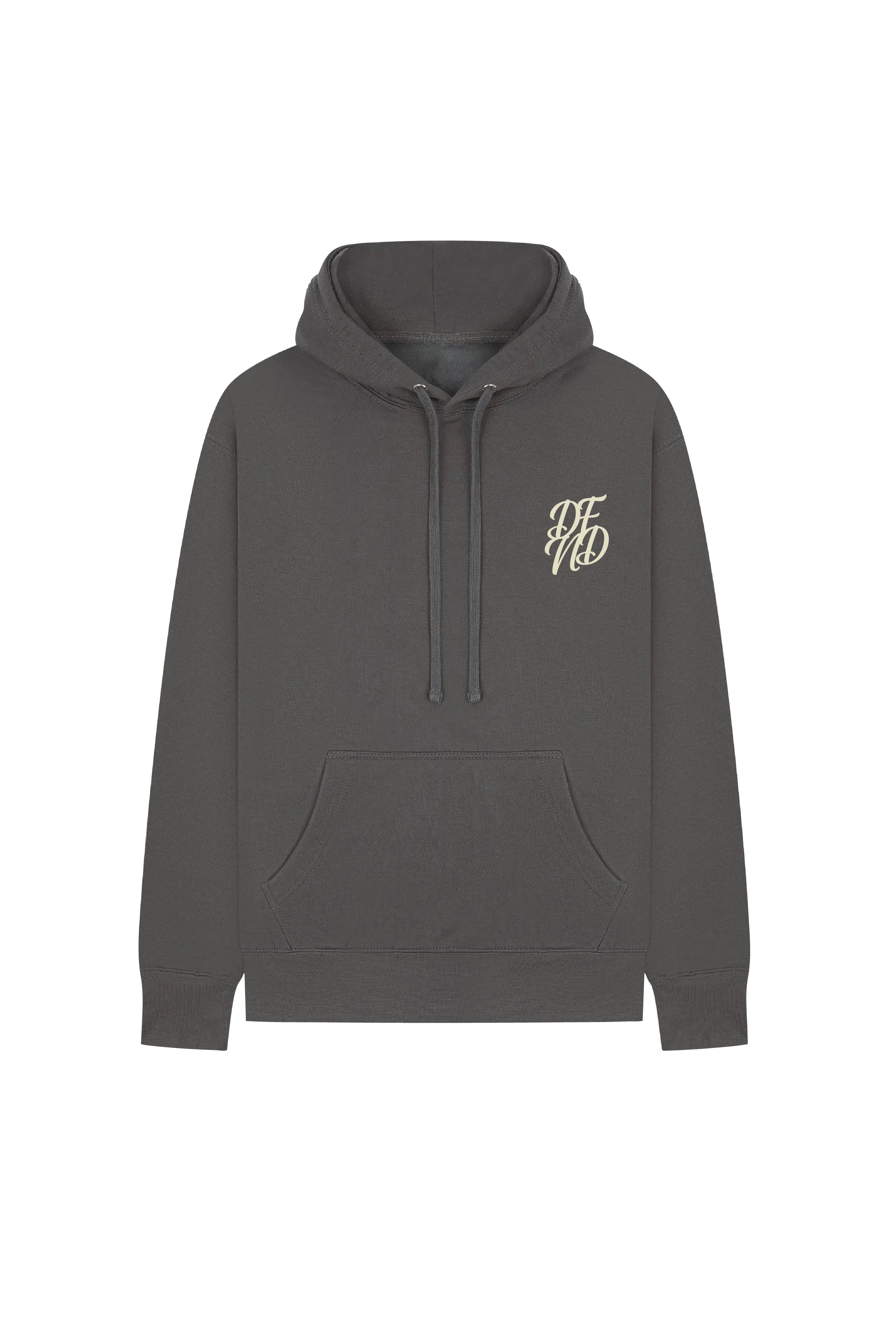 DFND DAY HOODIE - CHARCOAL sold by DFND