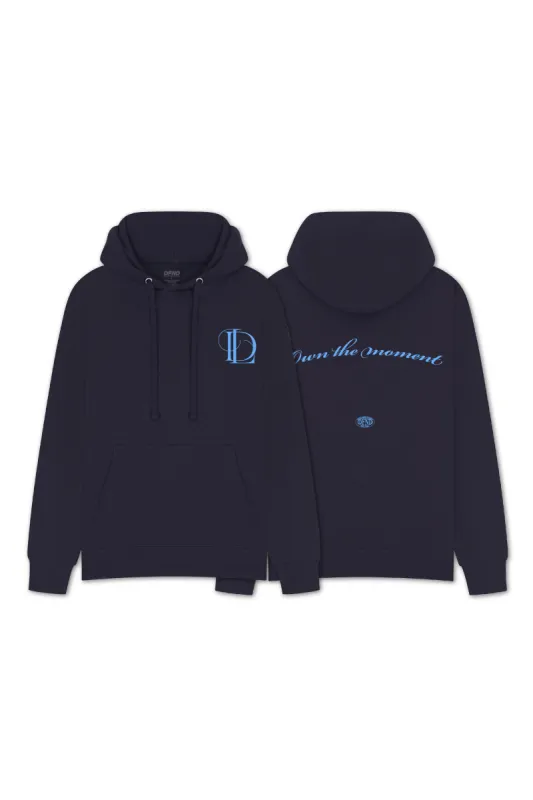 DFND MONOGRAM HOODIE - NAVY made by DFND