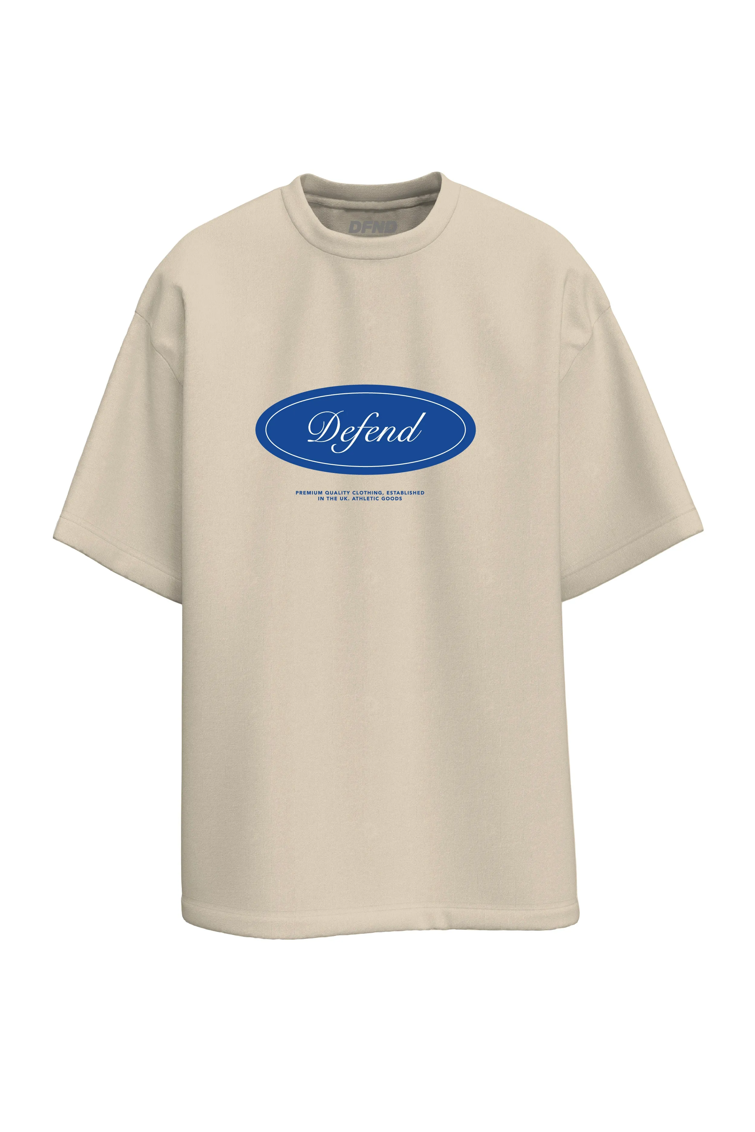 DFND BADGE LOGO T-SHIRT - SAND sold by DFND product image thumbnail 2