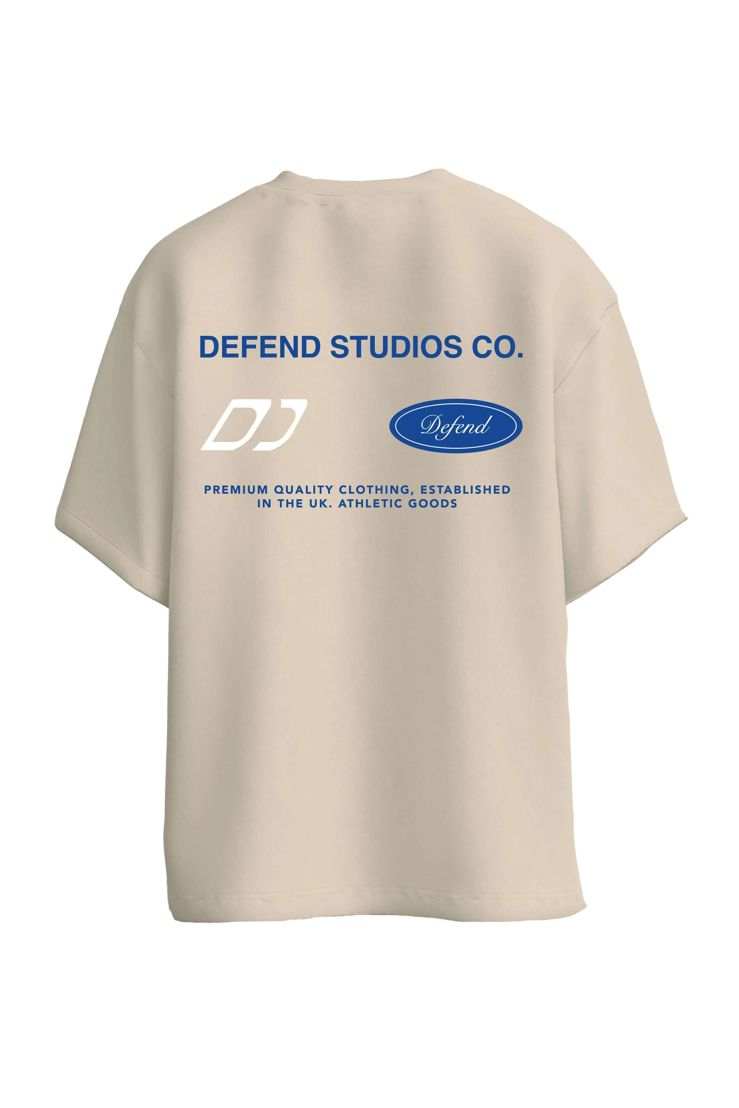 DFND BADGE LOGO T-SHIRT - SAND sold by DFND product image thumbnail 3