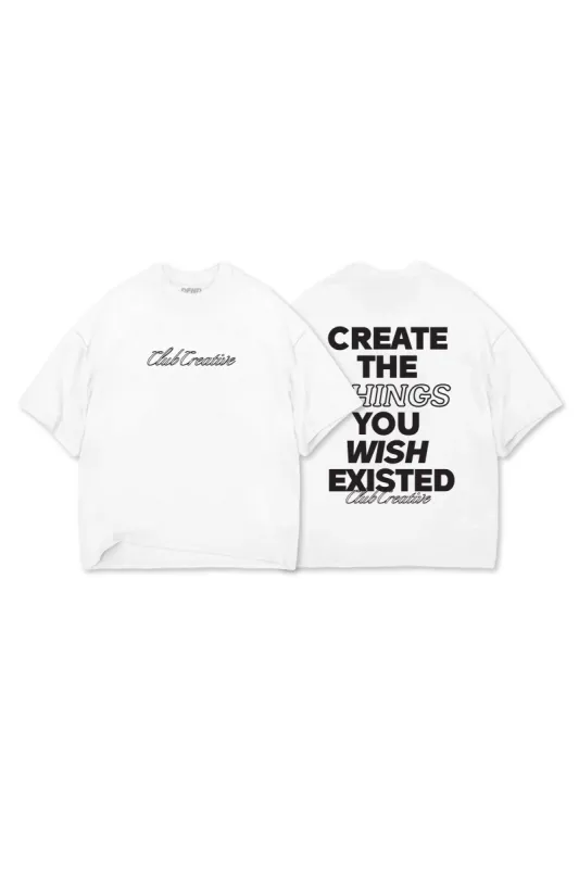 DFND CREATE T-SHIRT - WHITE sold by DFND