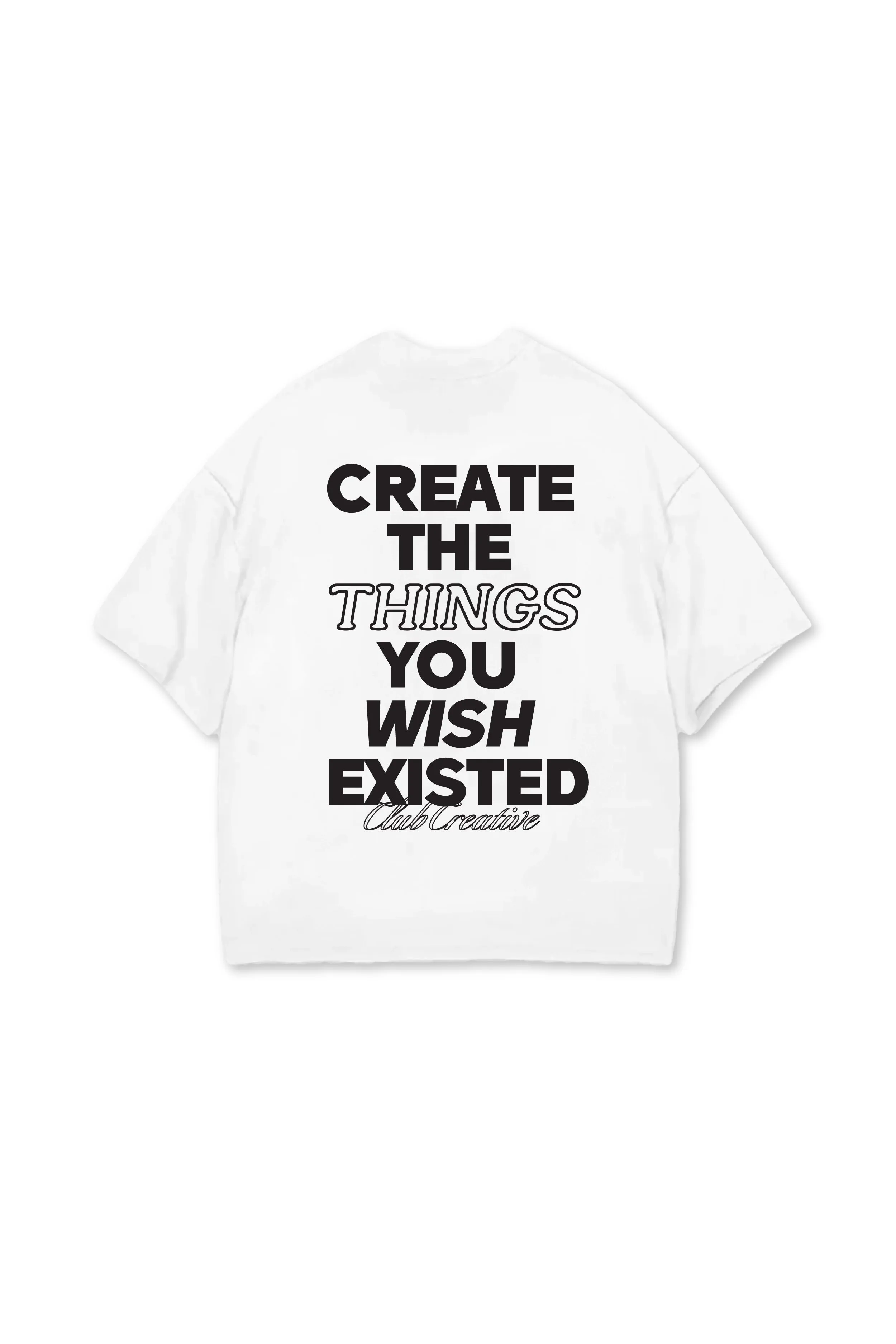 DFND CREATE T-SHIRT - WHITE sold by DFND product image thumbnail 3