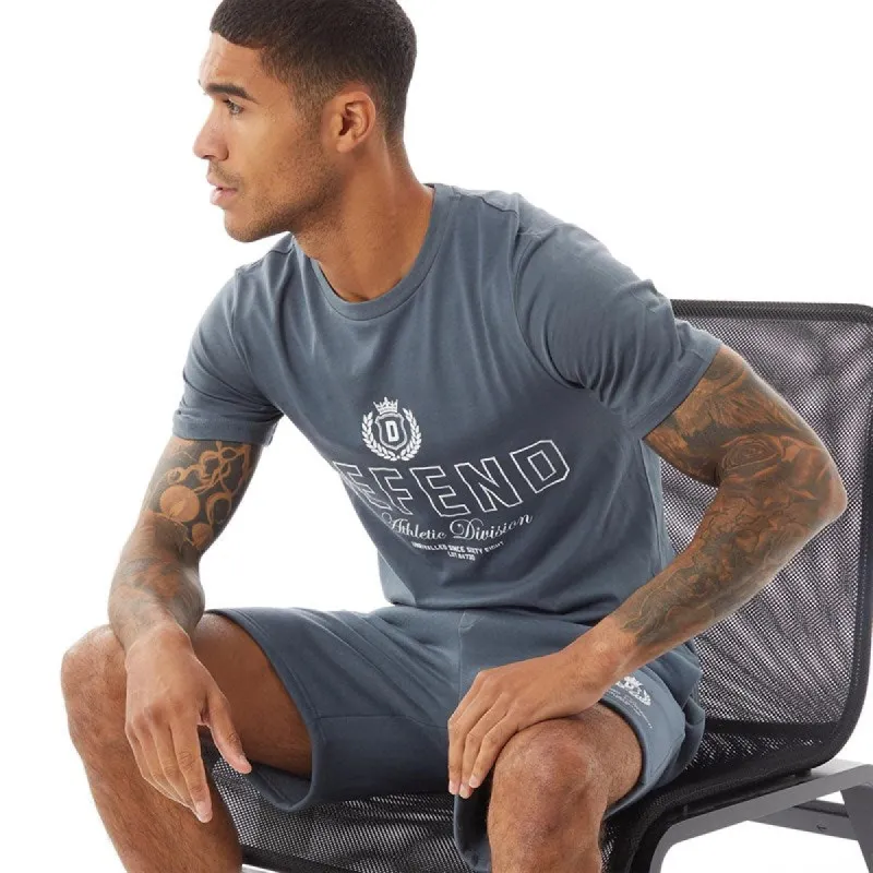 UNRIVALED T-SHIRT & SHORT SET - SLATE sold by DFND