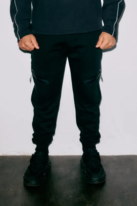 CLUB JOGGER - Black sold by DFND