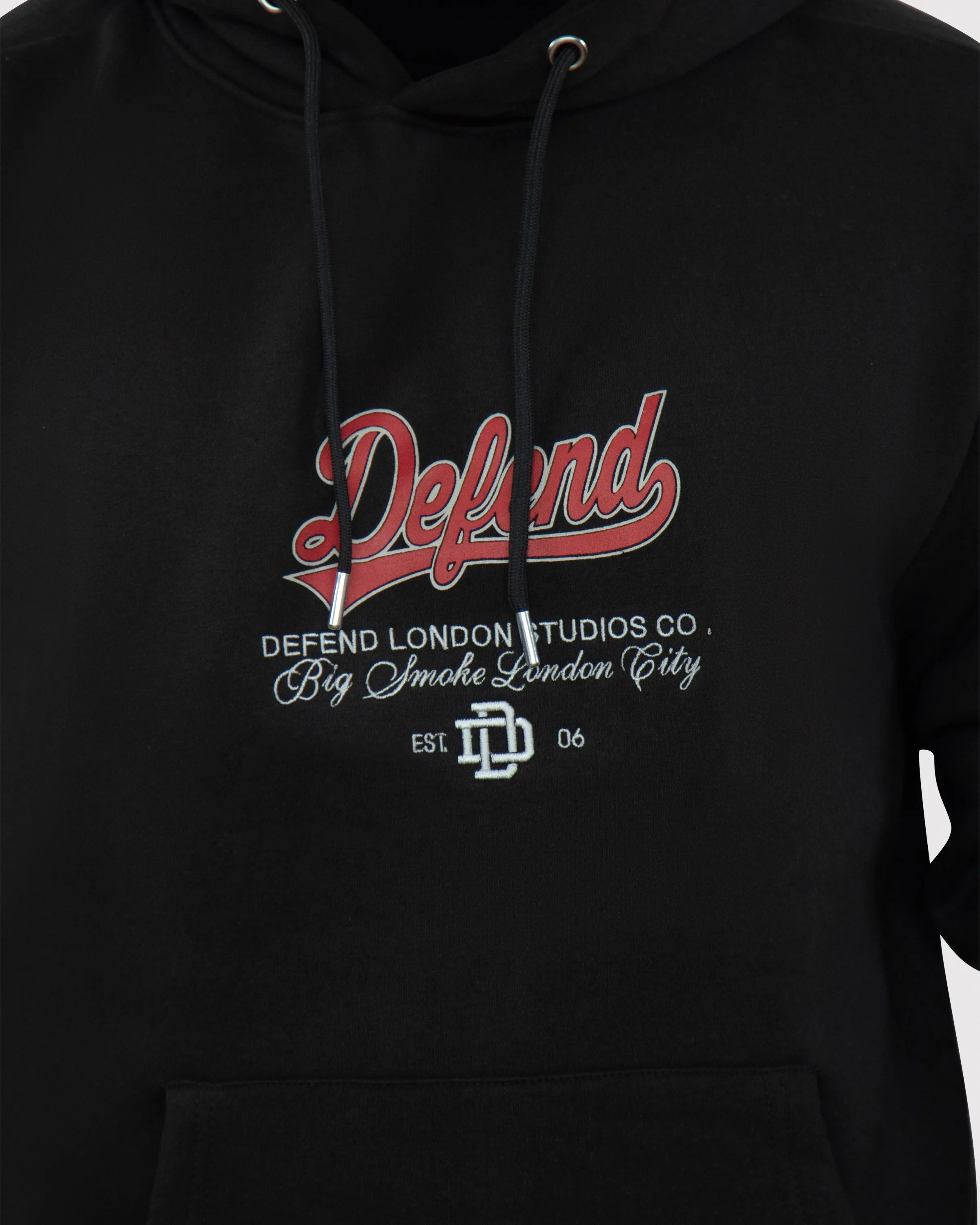 DIVIDED HOODIE - Black sold by DFND product image thumbnail 5