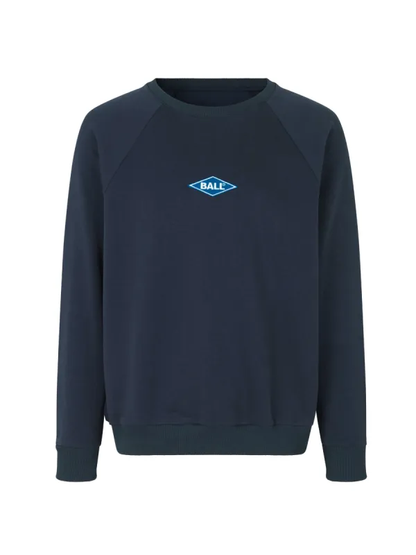 Ball Raglan Crew Neck - Navy sold by DFND