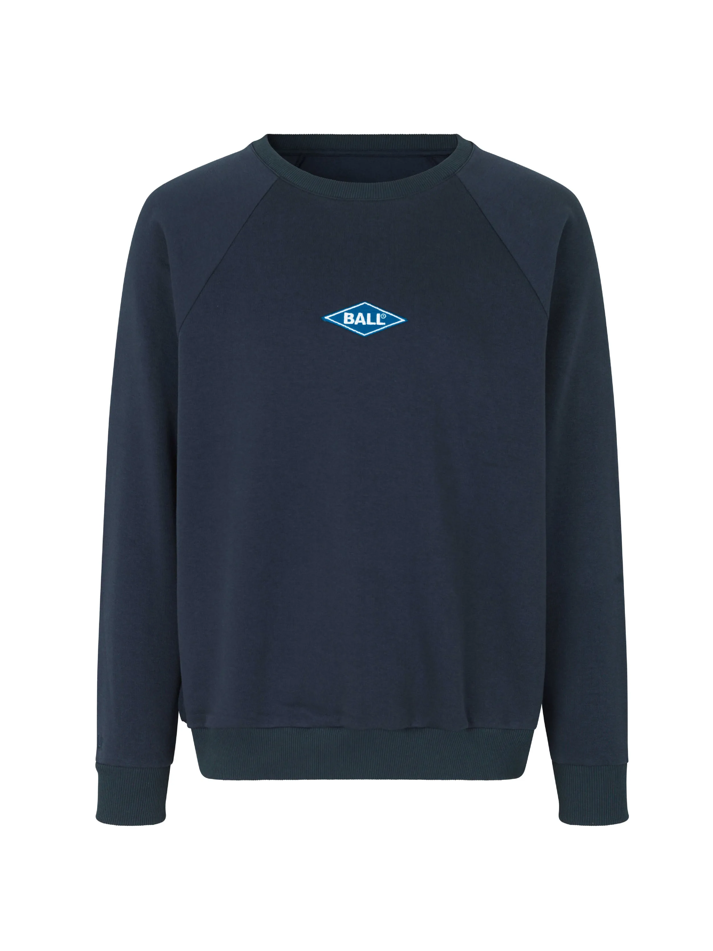 Ball Raglan Crew Neck - Navy sold by DFND