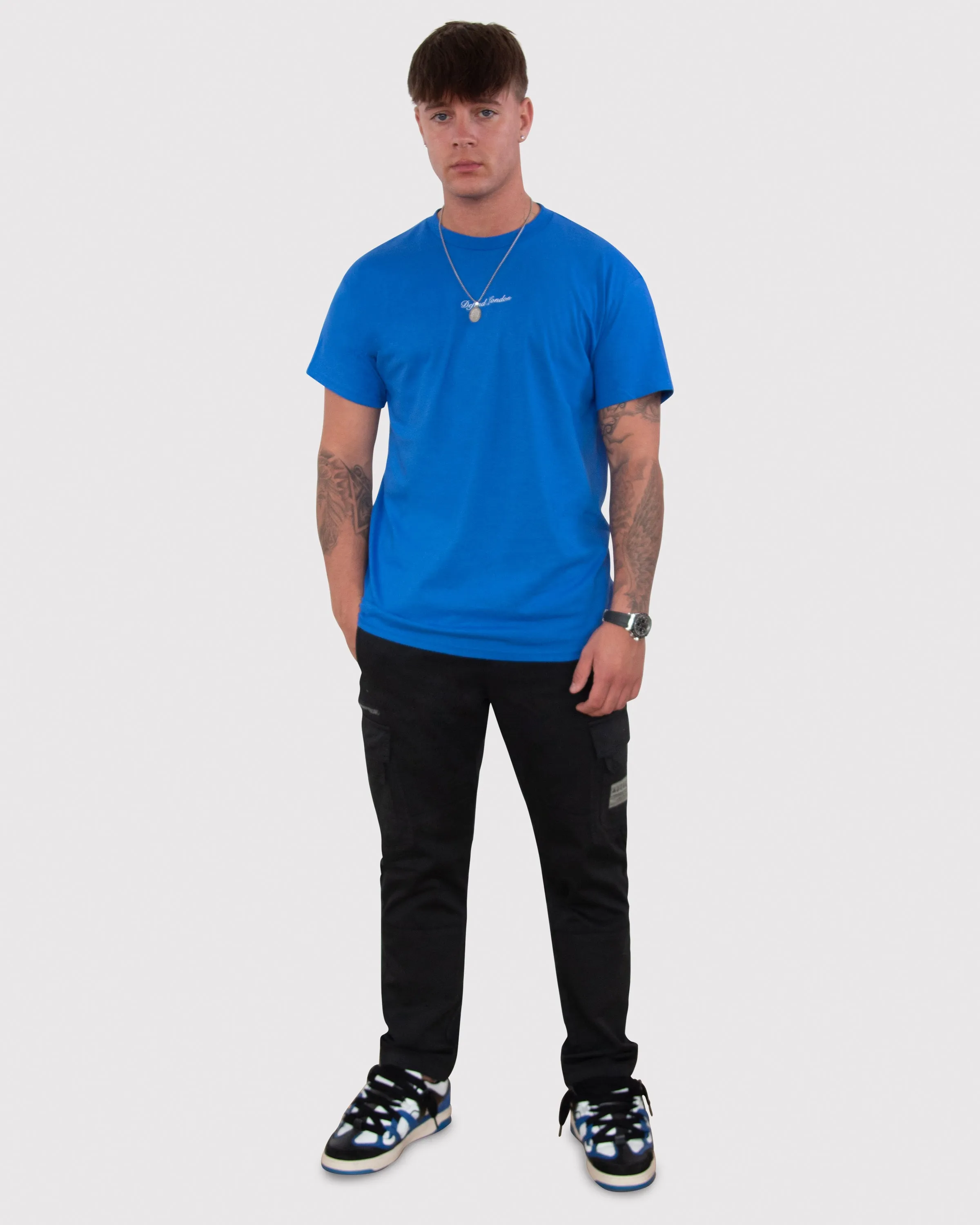 DFND TRAINING T-SHIRT - BLUE sold by DFND product image thumbnail 3