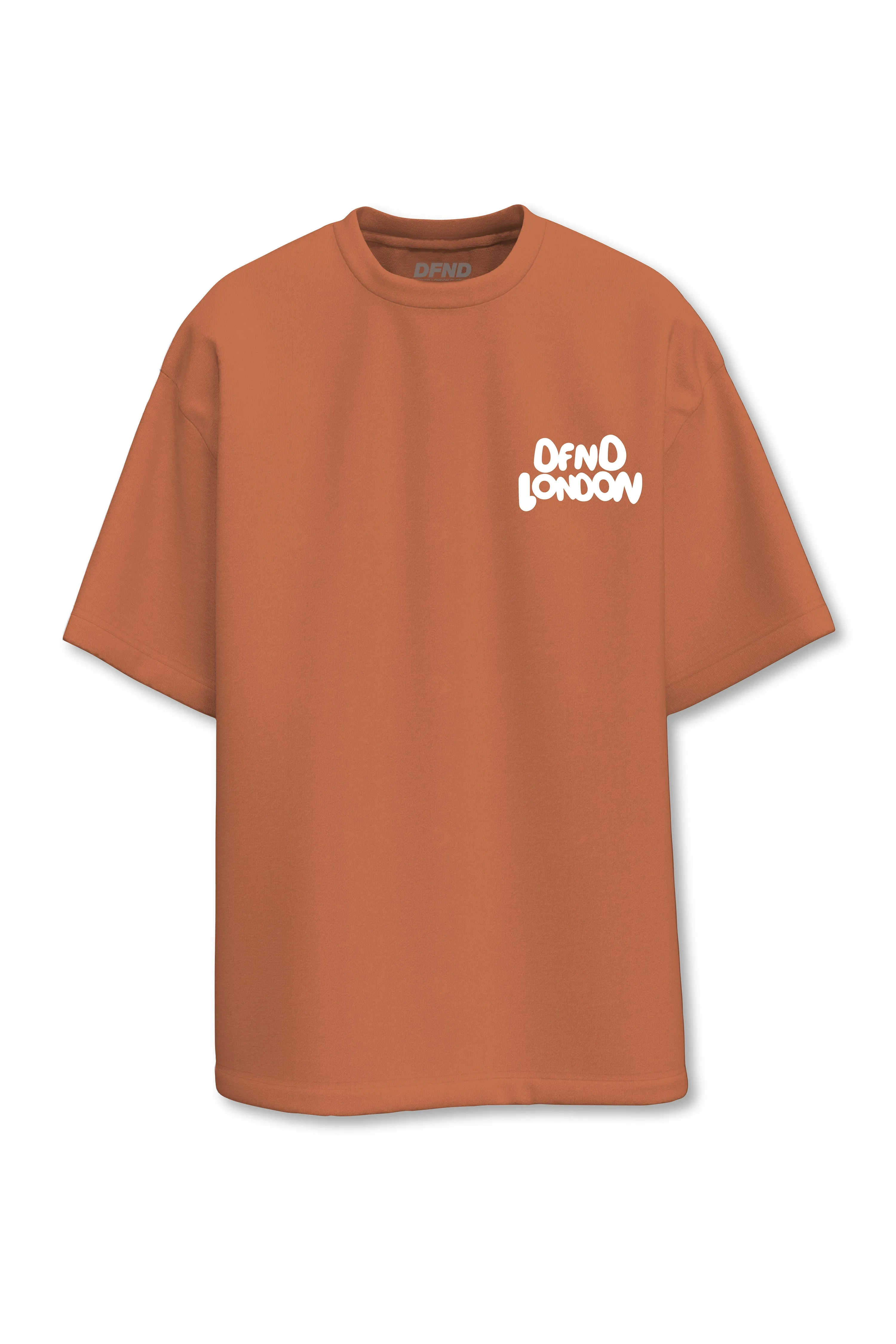 DFND BUBBLE LOGO T-SHIRT - ORANGE sold by DFND product image thumbnail 2