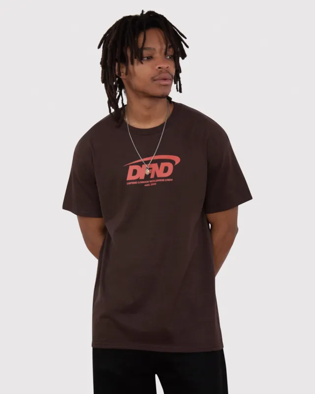DFND NORMS T-SHIRT - BROWN sold by DFND