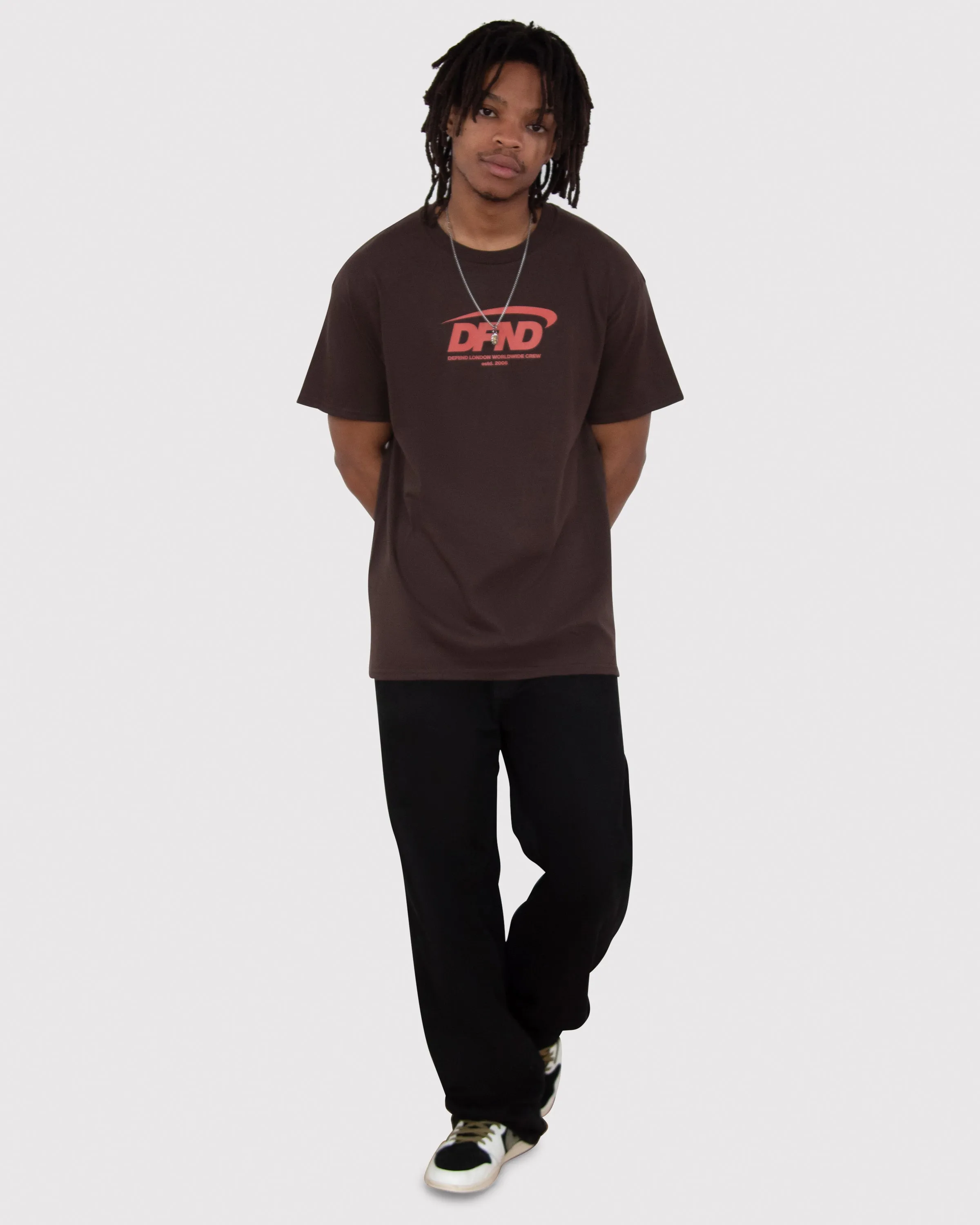 DFND NORMS T-SHIRT - BROWN sold by DFND product image thumbnail 3