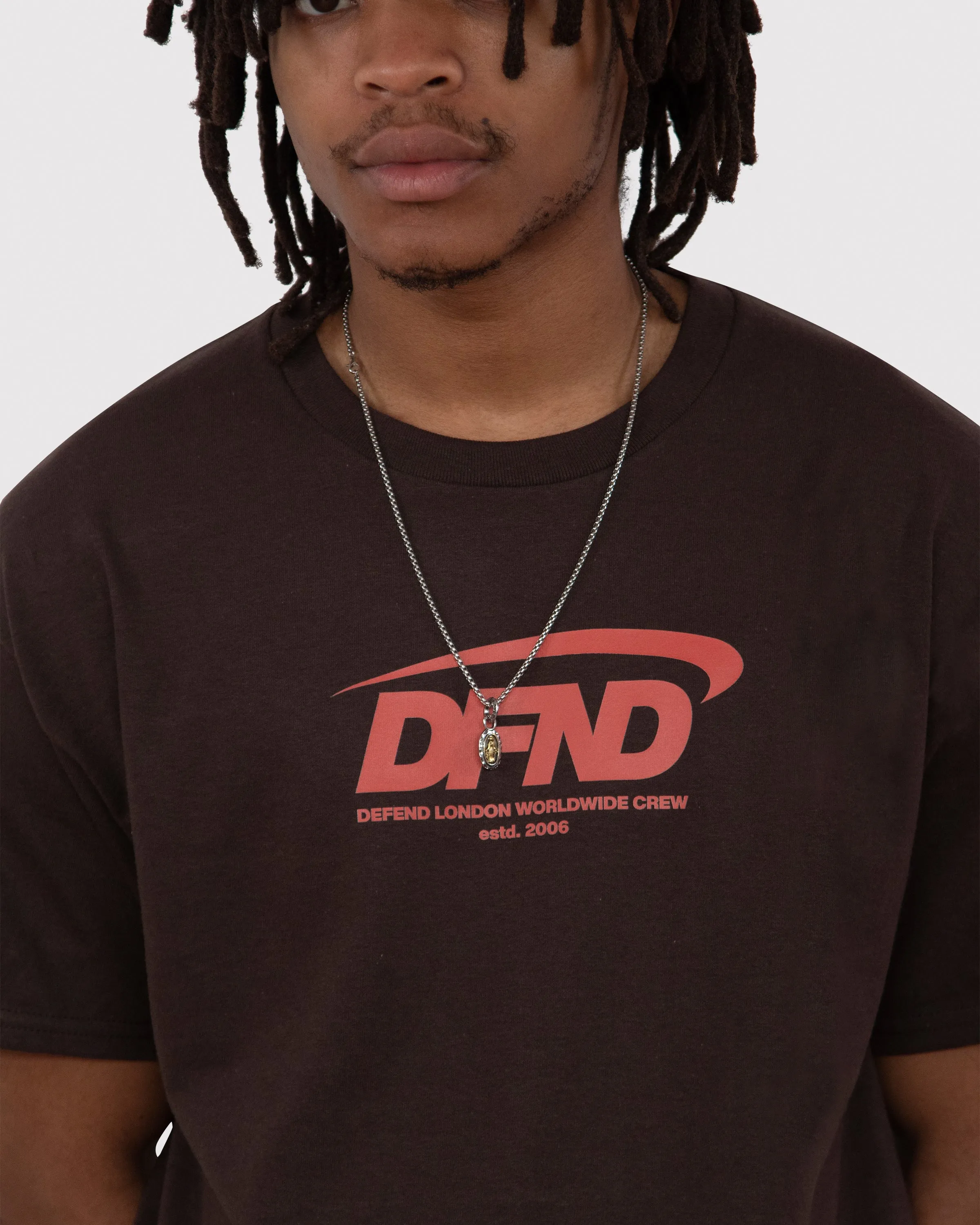 DFND NORMS T-SHIRT - BROWN sold by DFND product image thumbnail 5