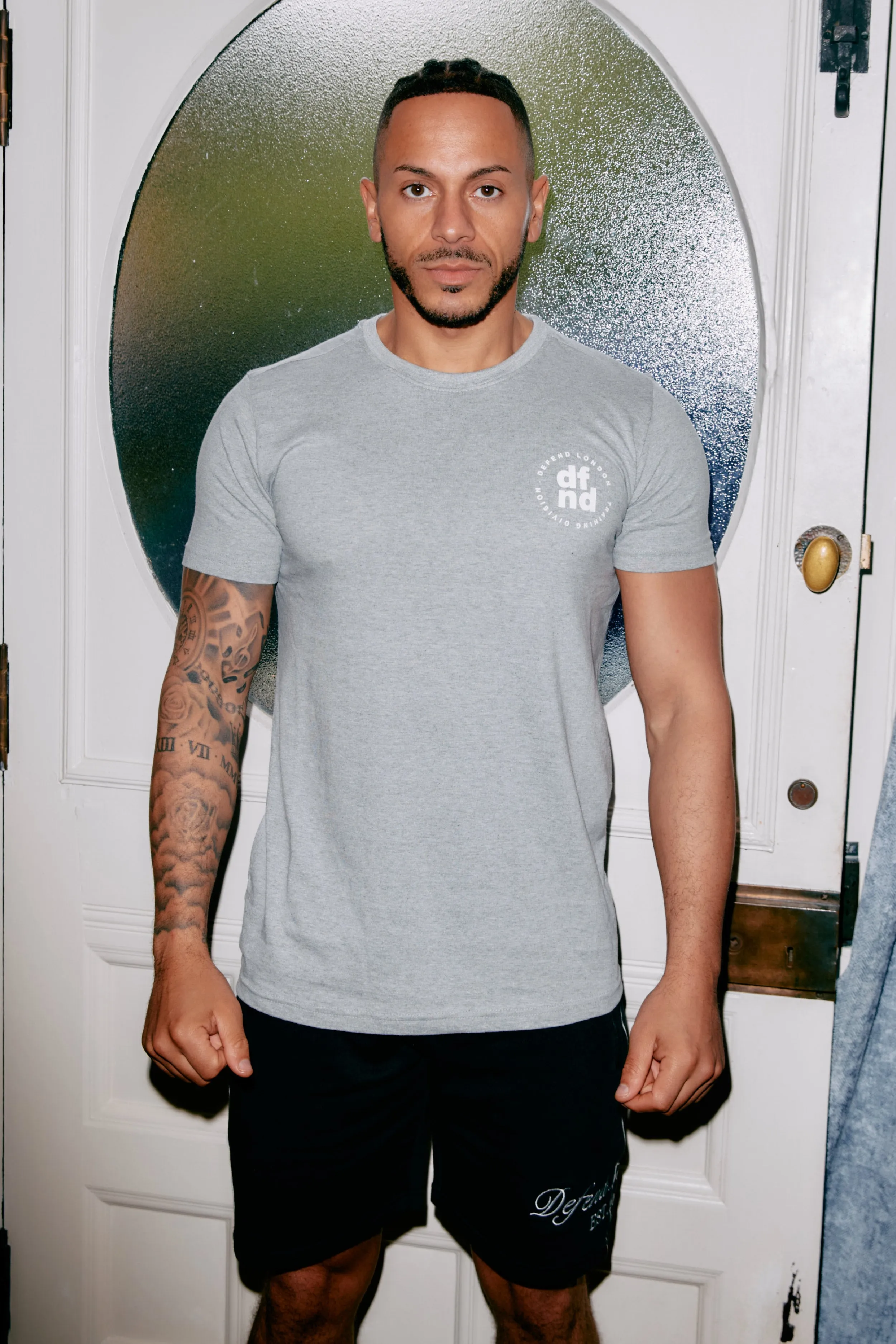 MEN'S 2 PACK T-SHIRTS - WHITE/GREY sold by DFND product image thumbnail 2