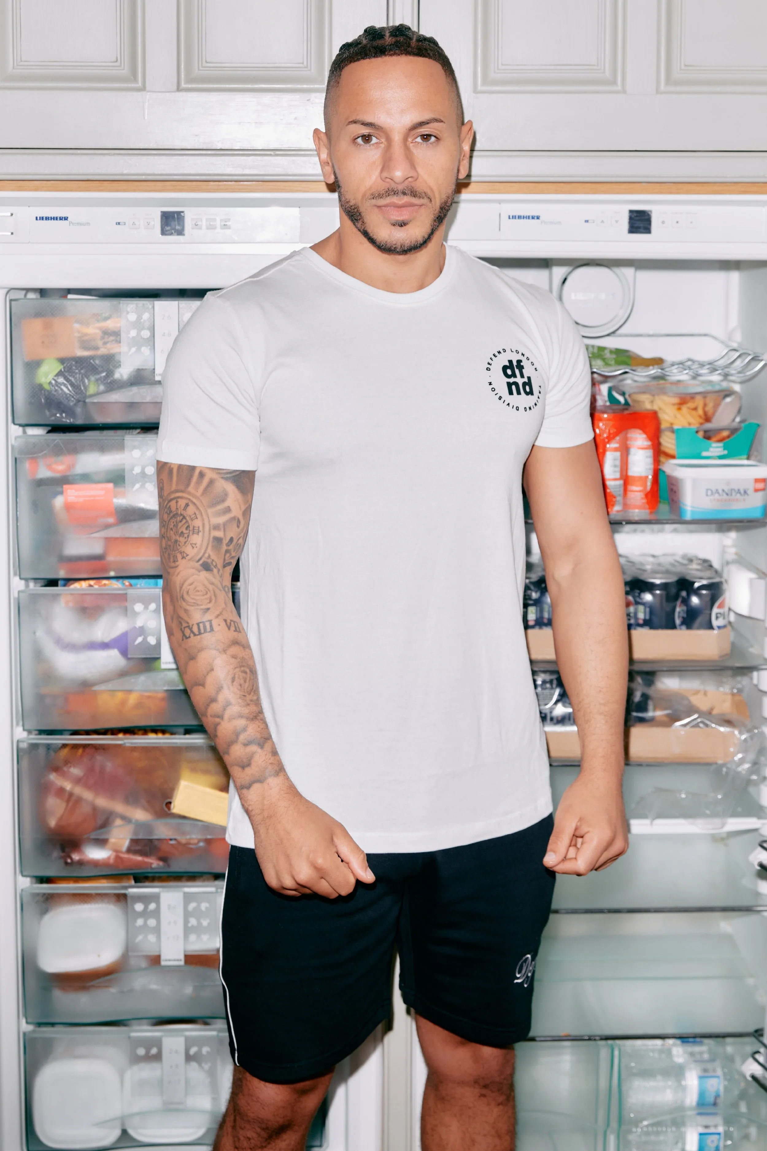 MEN'S 2 PACK T-SHIRTS - WHITE/GREY sold by DFND product image thumbnail 4