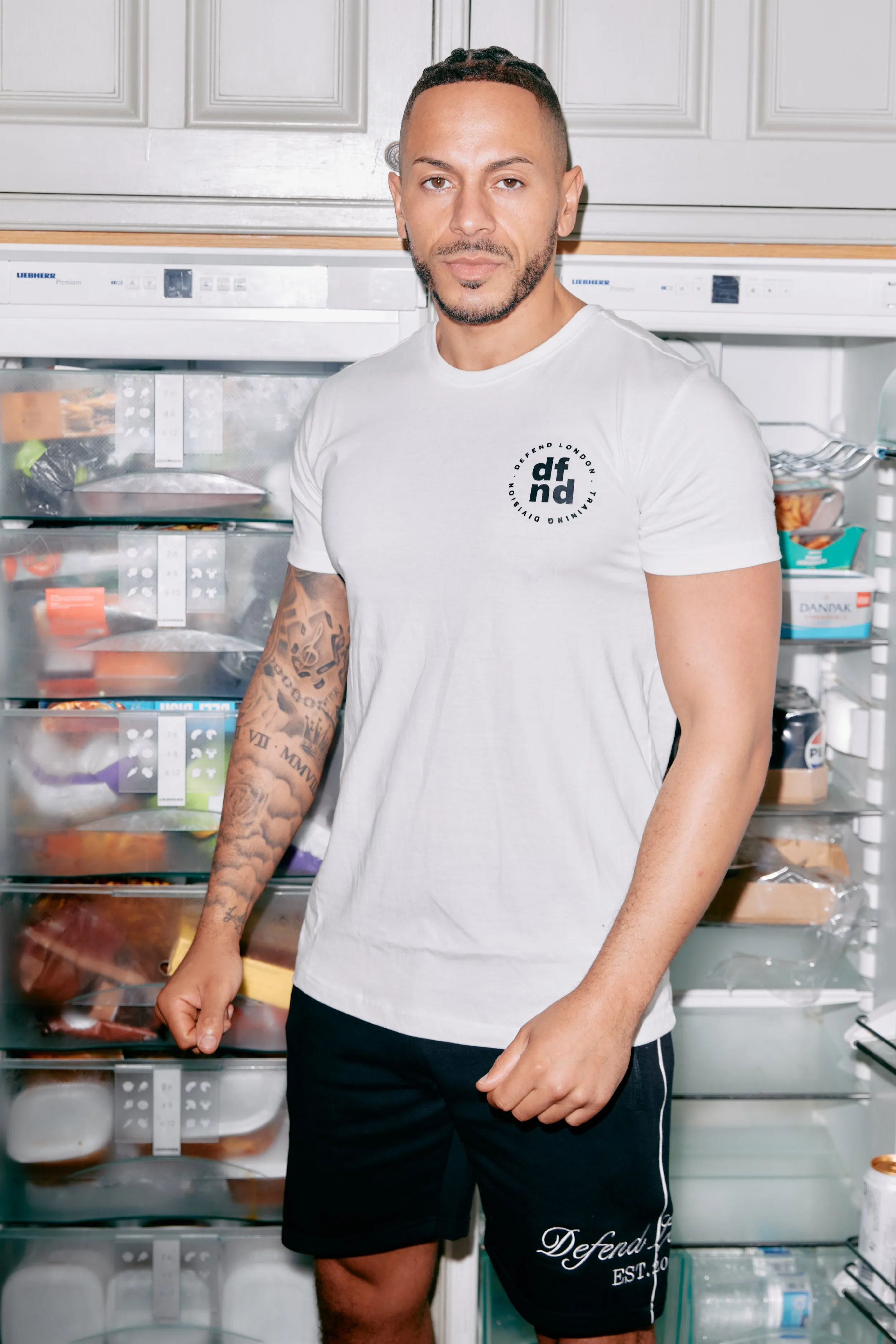 MEN'S 2 PACK T-SHIRTS - WHITE/GREY sold by DFND product image thumbnail 5