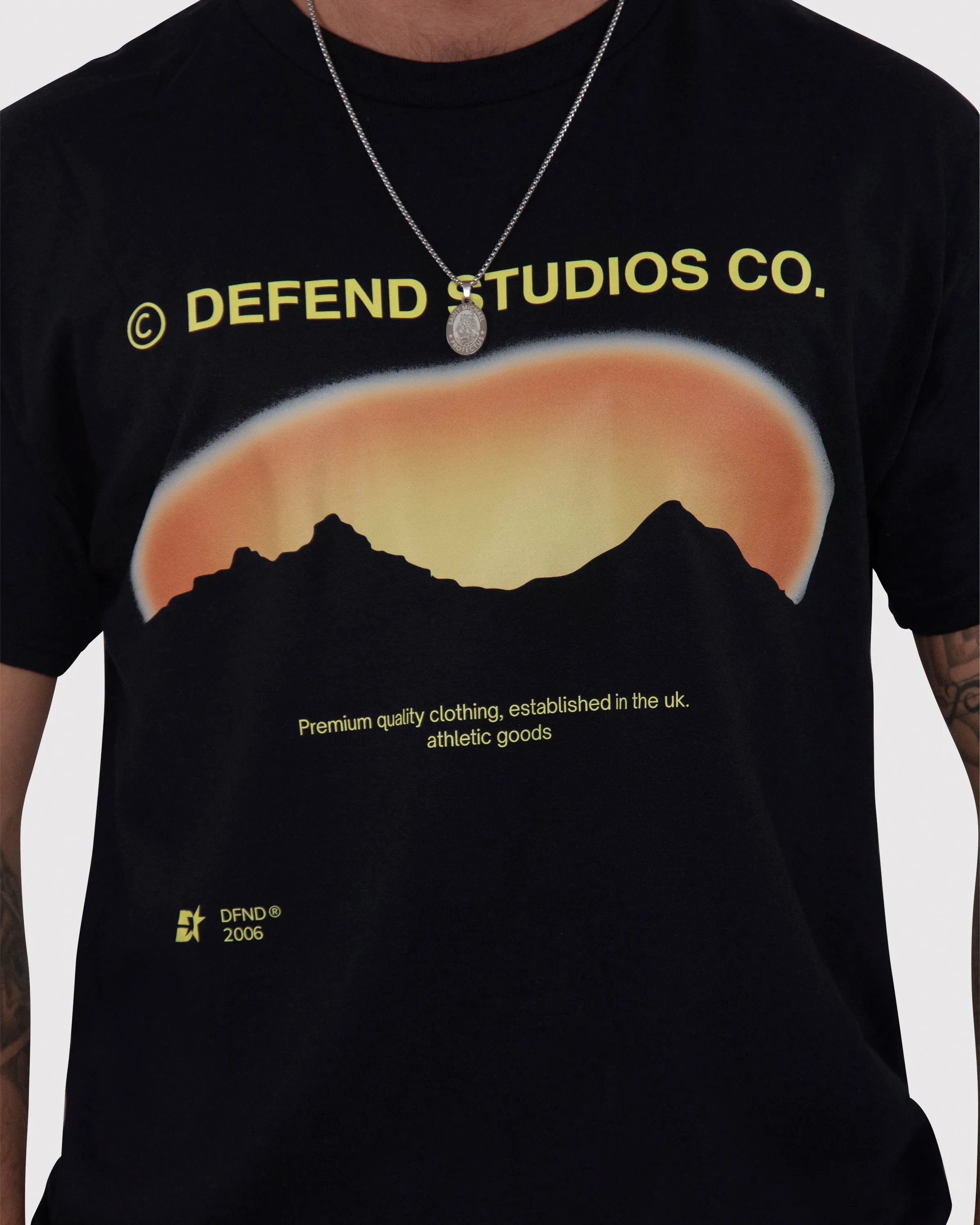 DFND SUN T-SHIRT - BLACK sold by DFND product image thumbnail 5