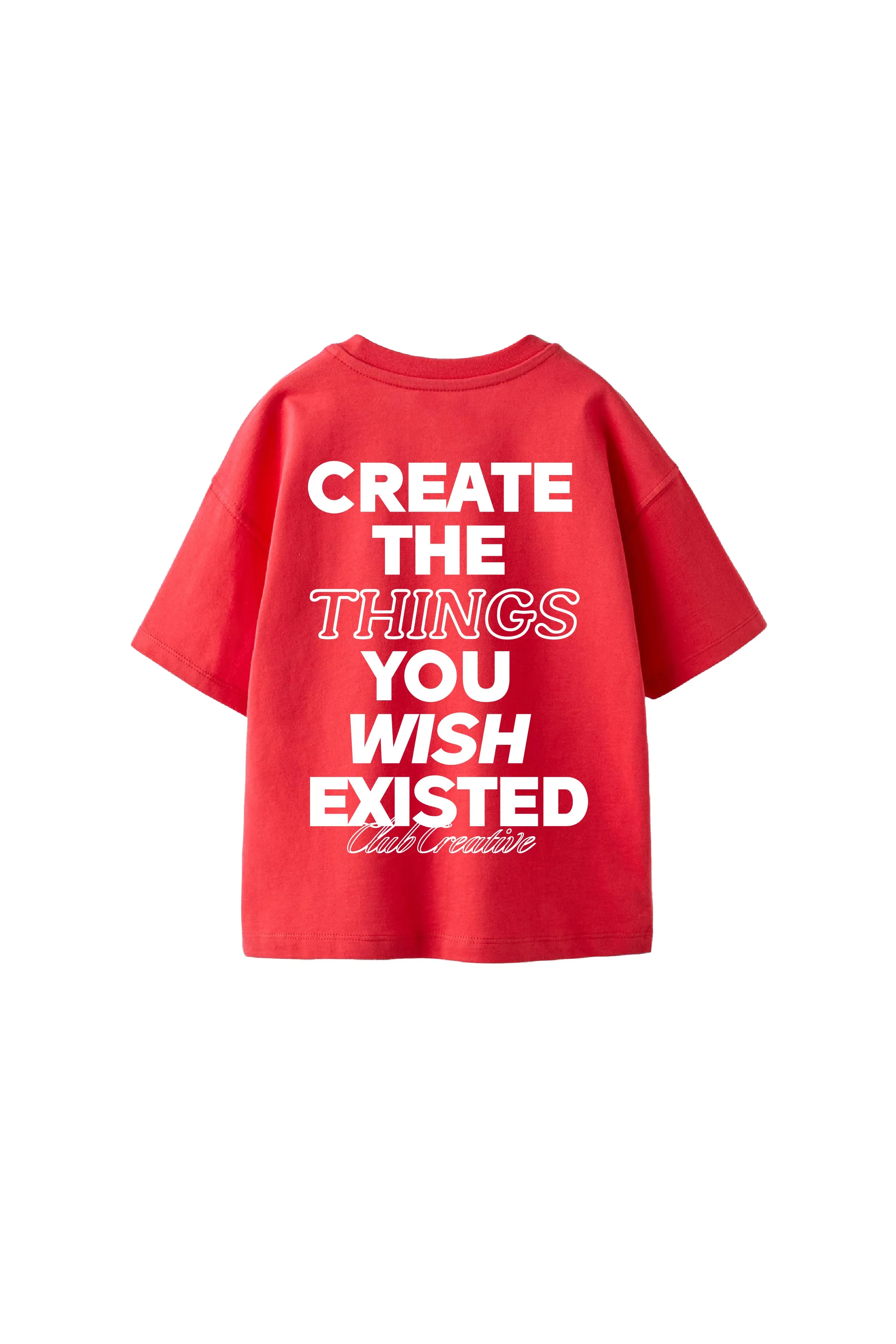 DEFEND CREATIVE T-SHIRT - RED sold by DFND product image thumbnail 2