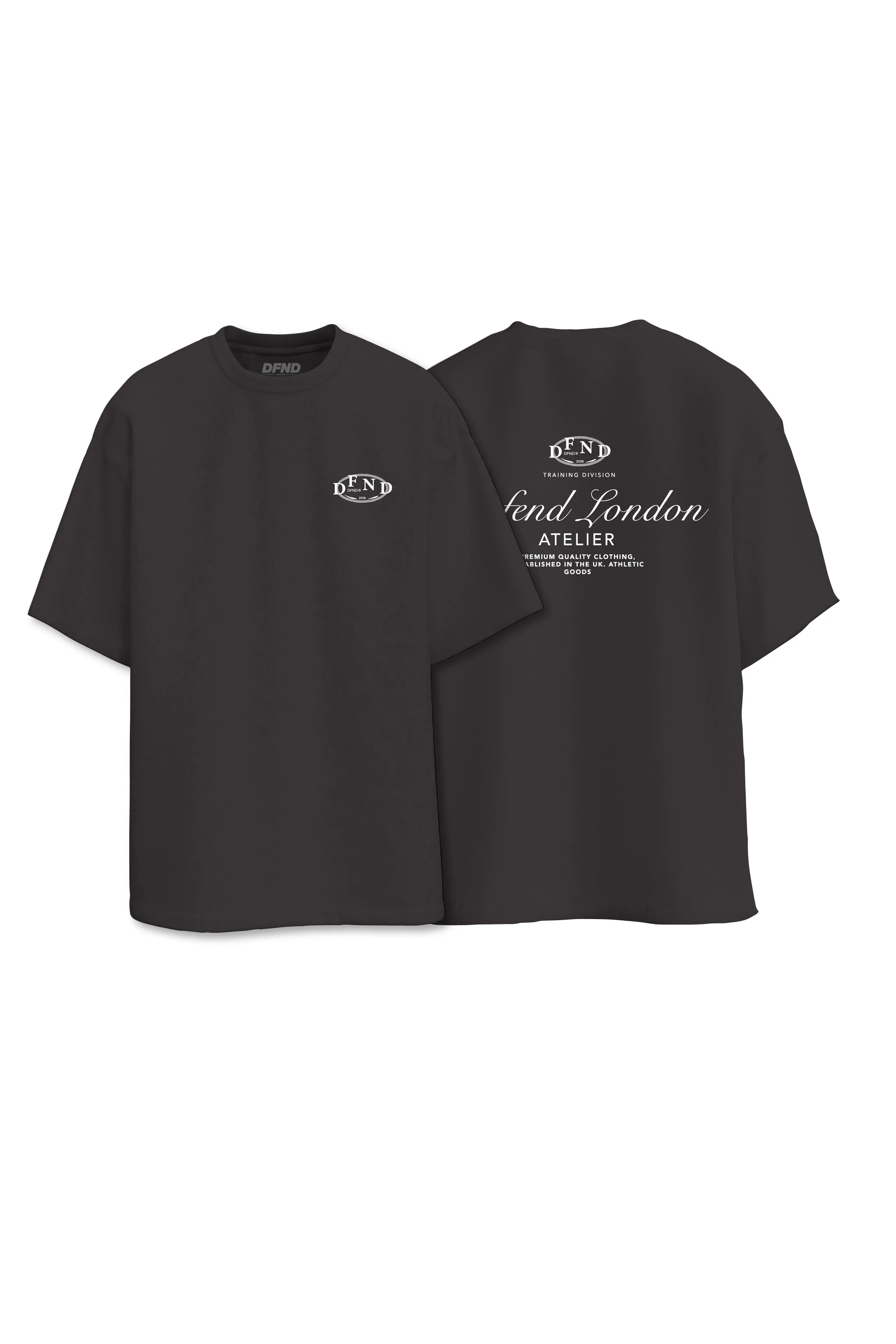 DFND ATELIER OVERSIZED T-SHIRT - BLACK sold by DFND
