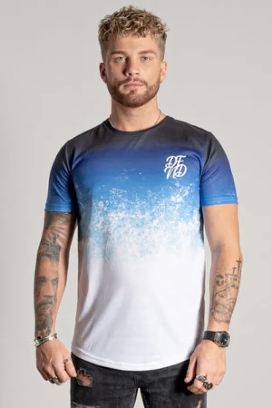 Grit Fade Tee - Blue sold by DFND
