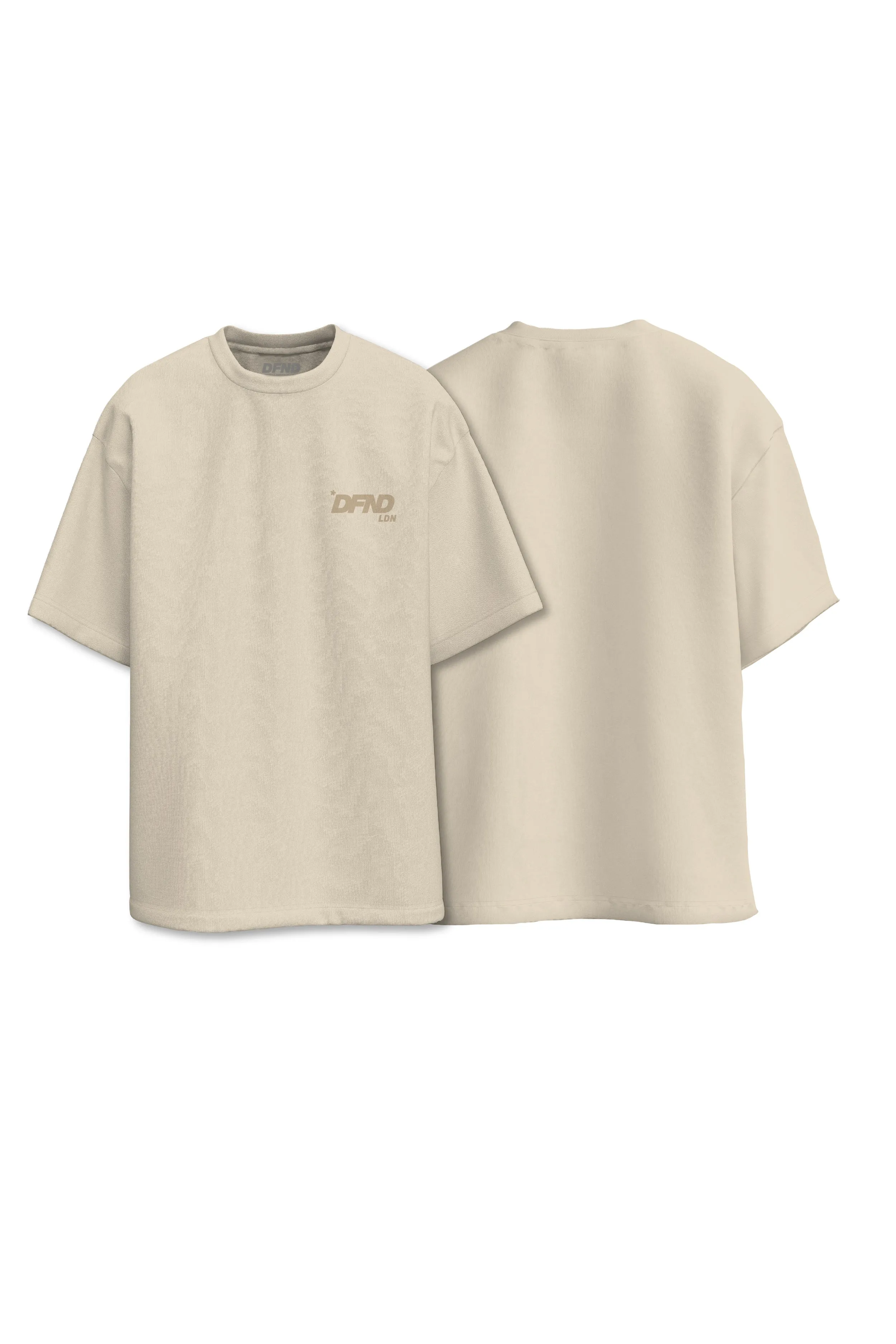 DFND LDN LOGO T-SHIRT - SAND sold by DFND product image thumbnail 2