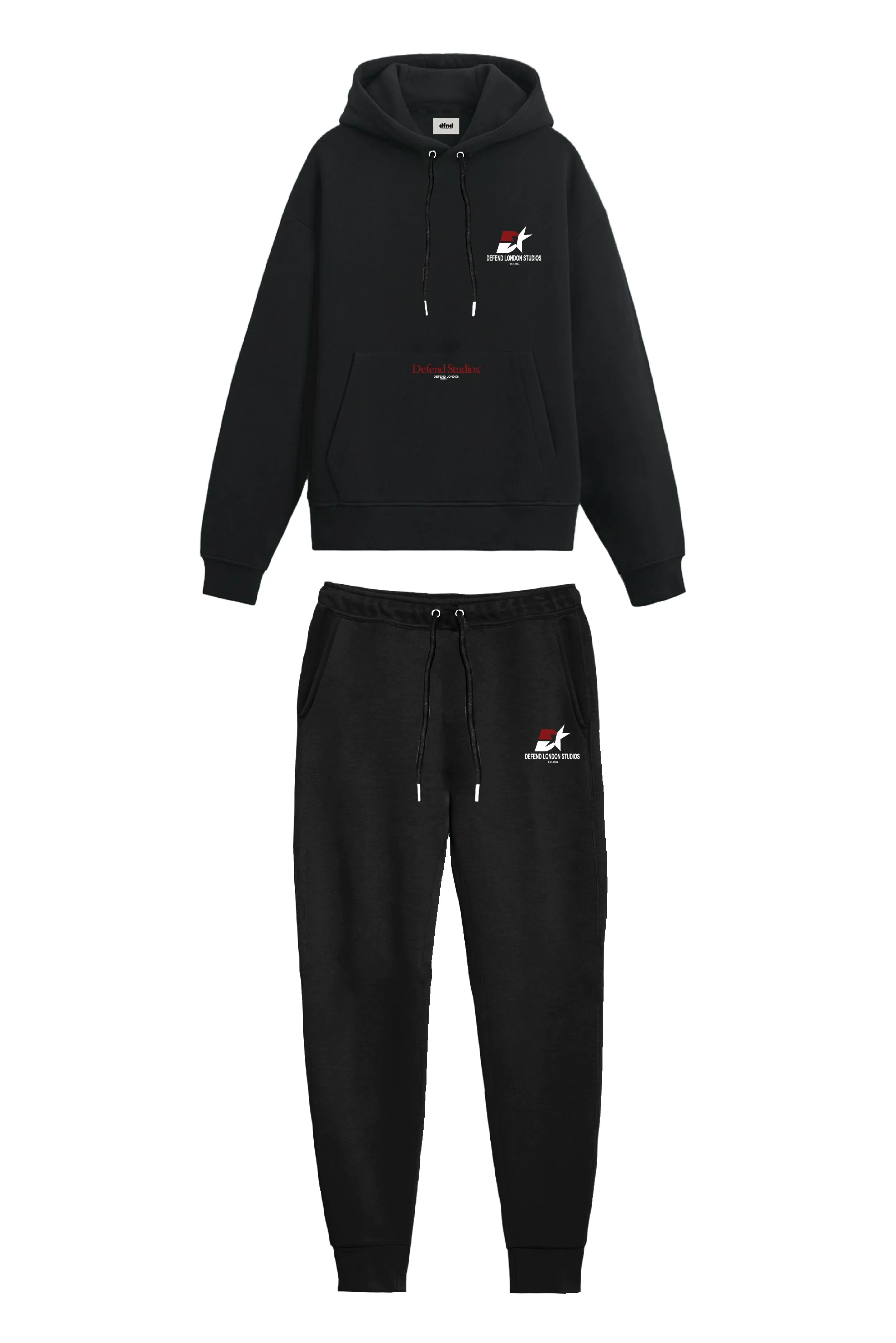 Summer Core Tracksuit - Black sold by DFND