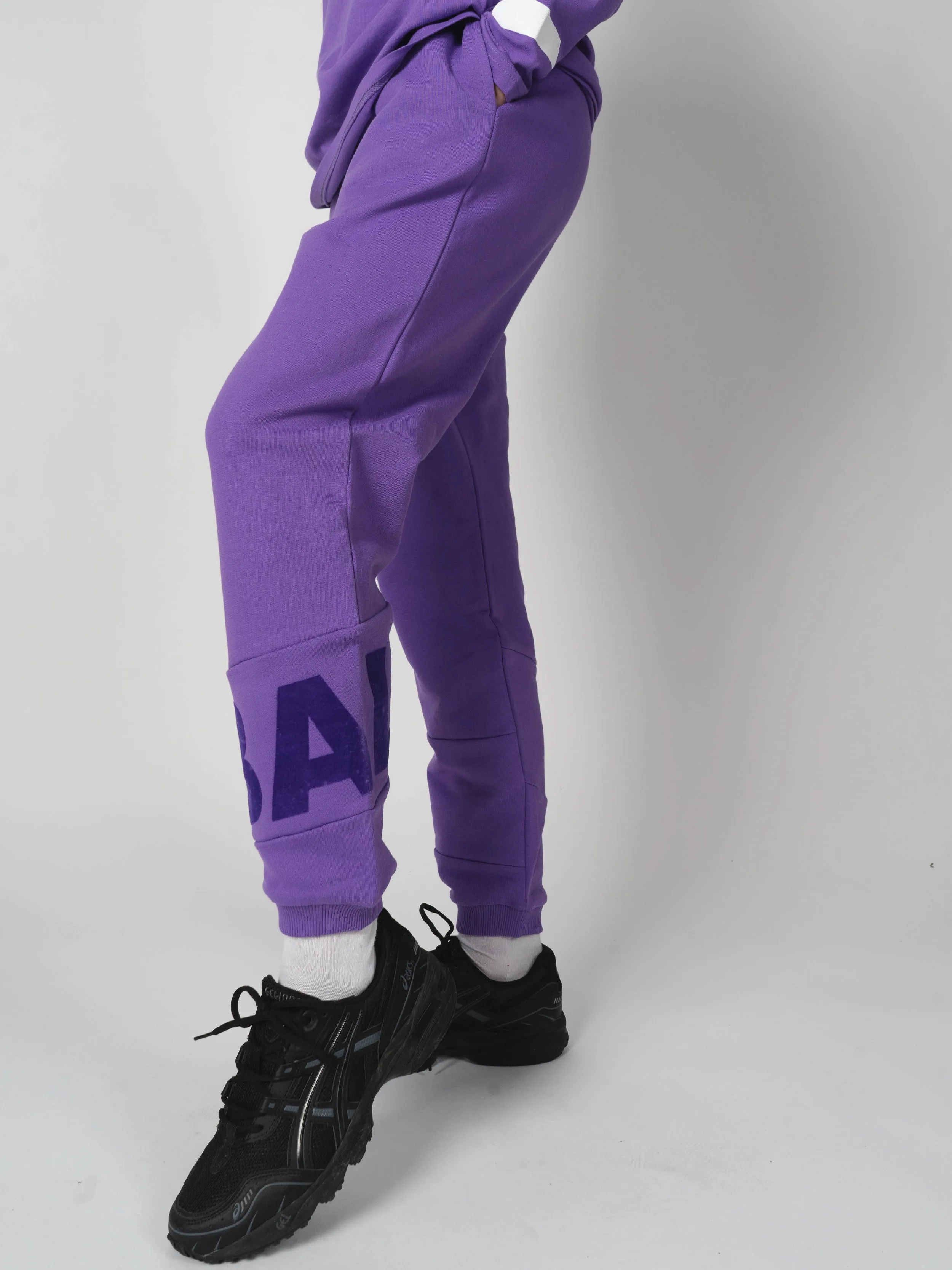 Ball Cph Flock Sweatpants - Purple sold by DFND product image thumbnail 3
