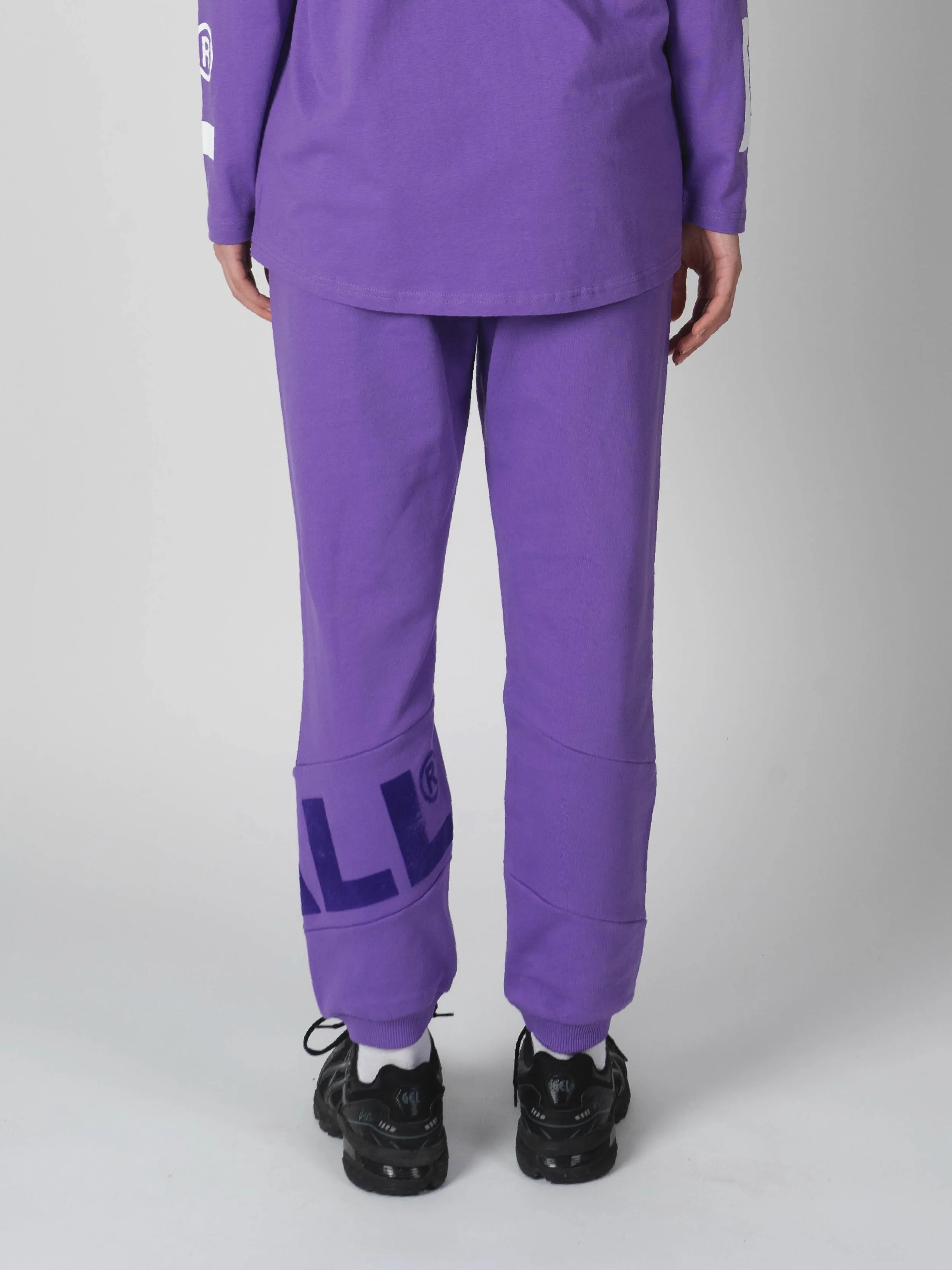 Ball Cph Flock Sweatpants - Purple sold by DFND product image thumbnail 4