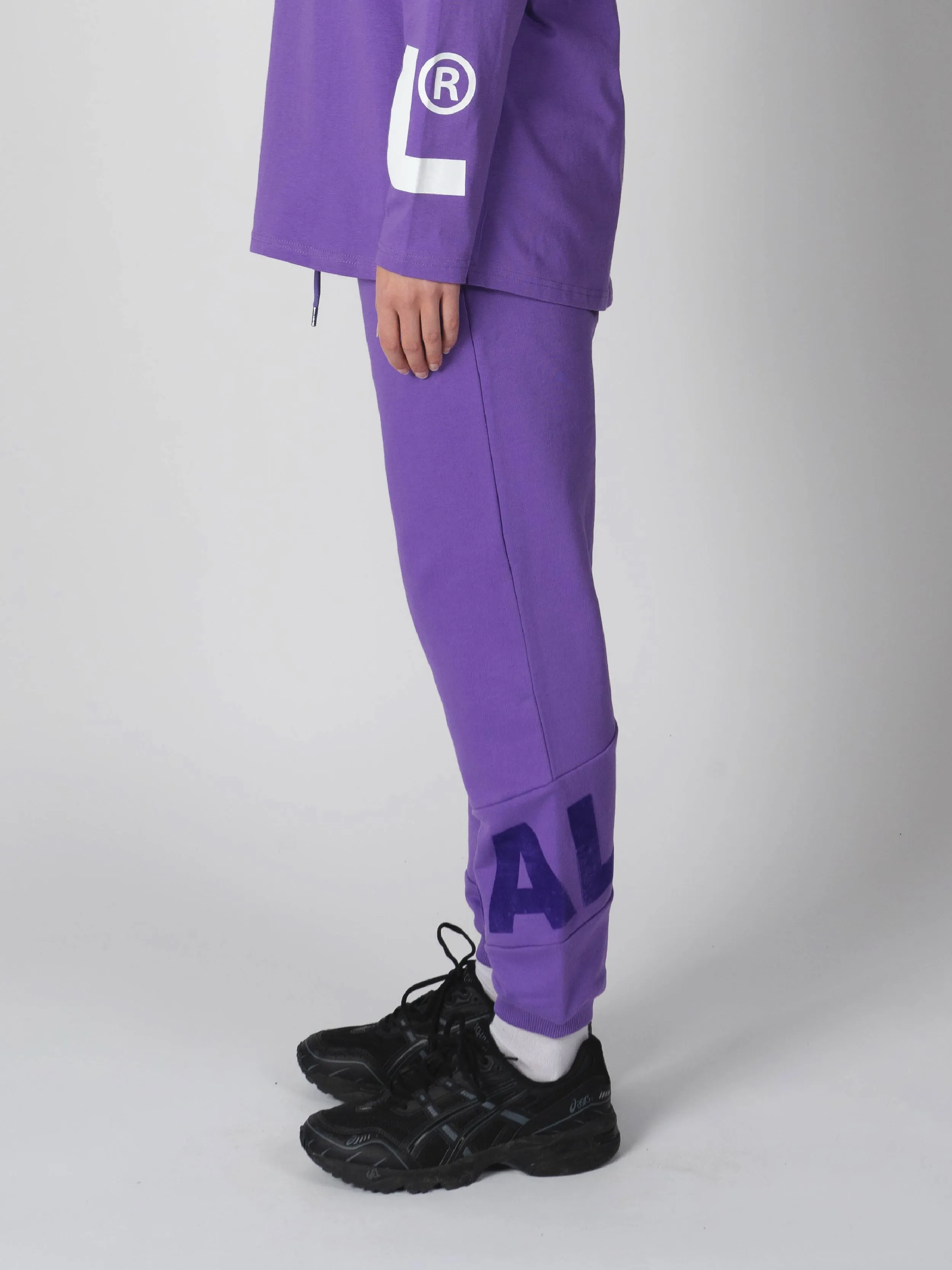 Ball Cph Flock Sweatpants - Purple sold by DFND product image thumbnail 5
