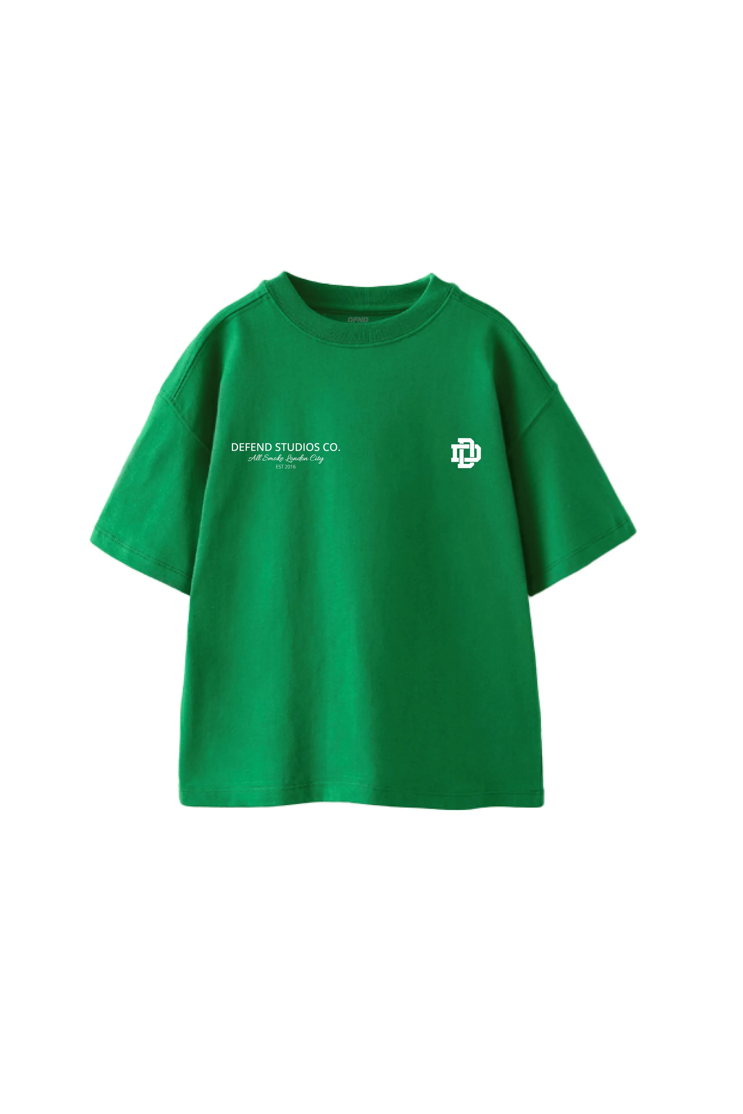 DEFEND CREST T-SHIRT - GREEN sold by DFND