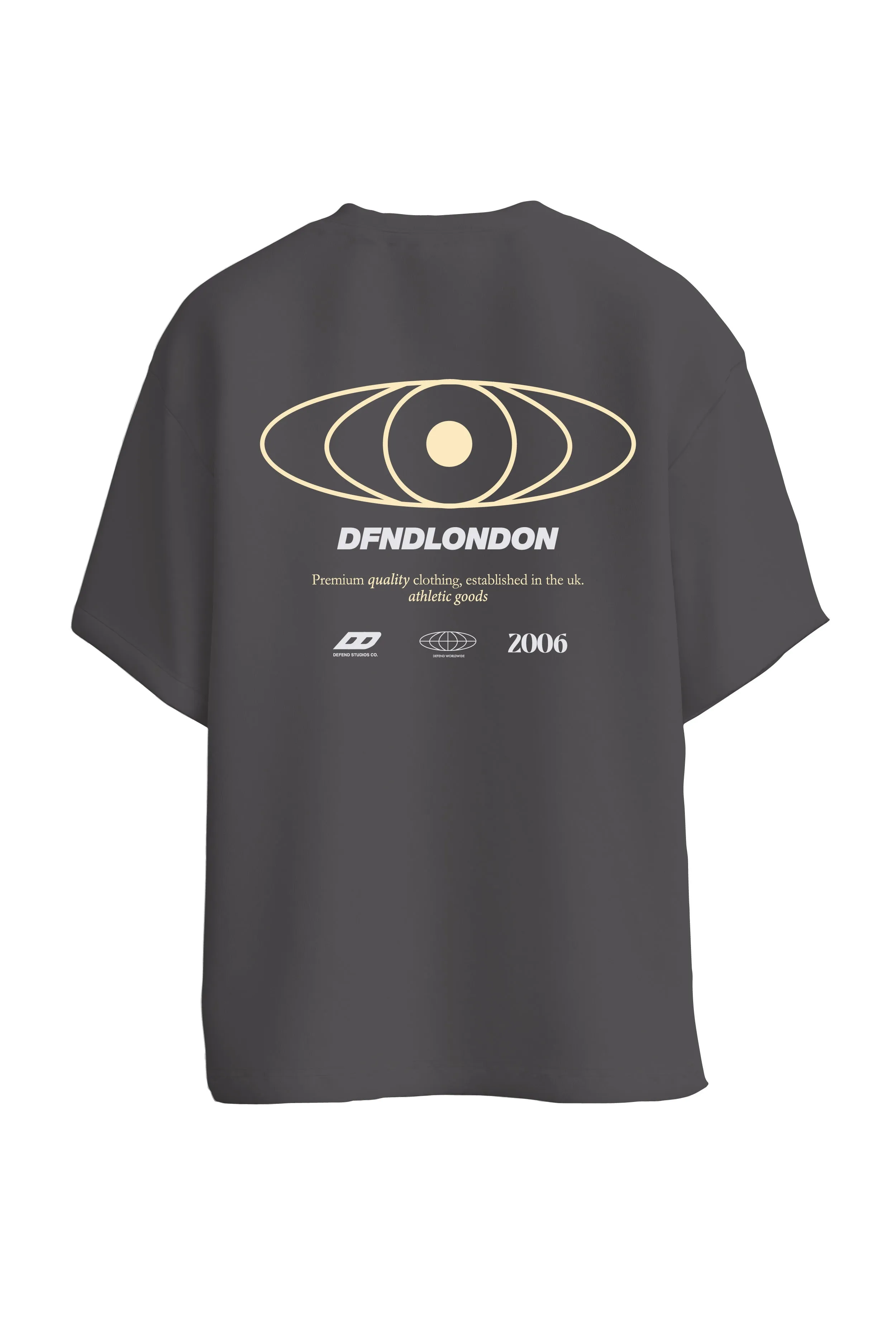 DFND WORLDWIDE OVERSIZED T-SHIRT - GREY sold by DFND product image thumbnail 3