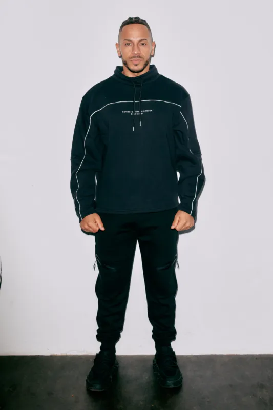 Varsity Sweatshirt - Black sold by DFND