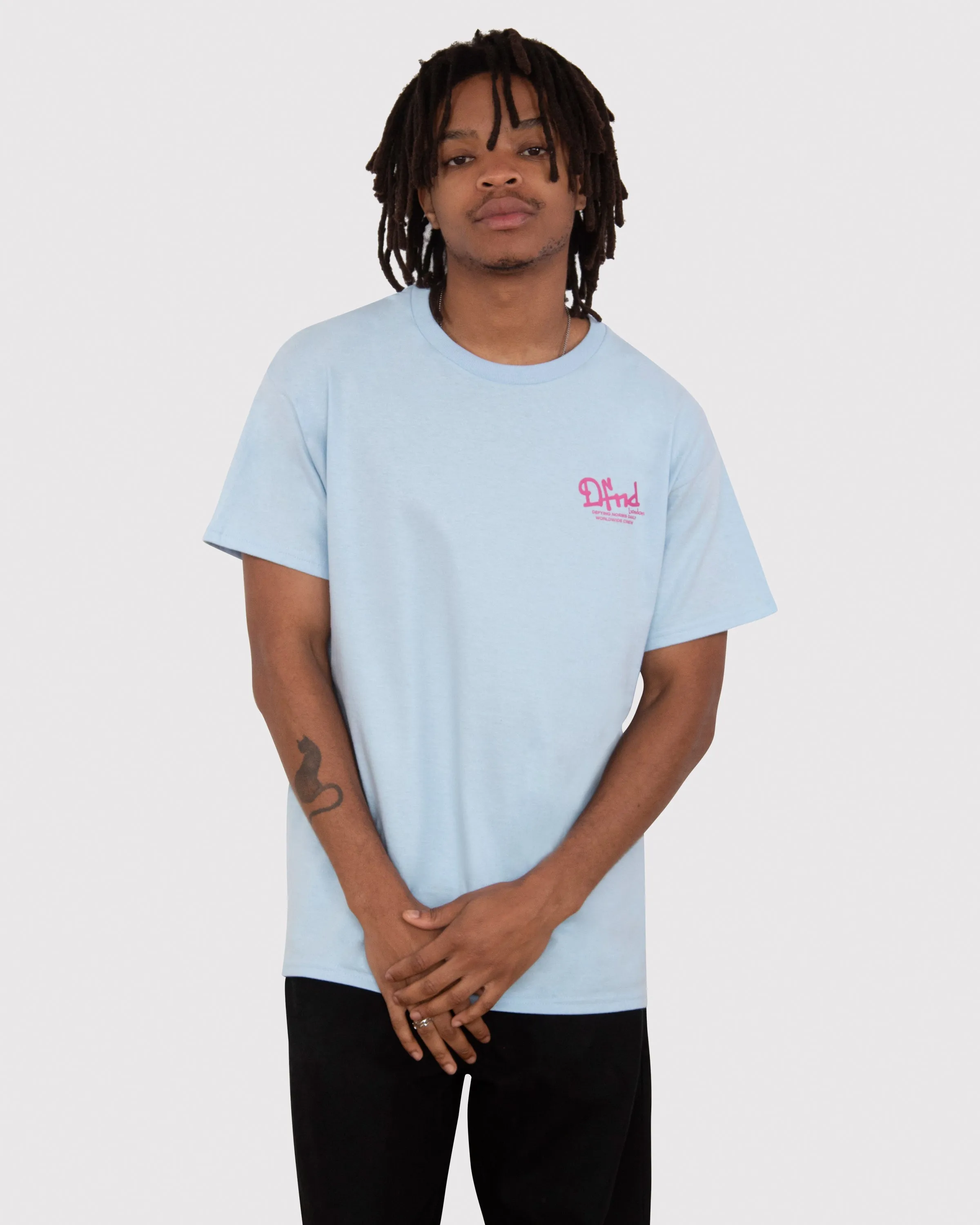 DFND SUBWAY T-SHIRT - BLUE sold by DFND