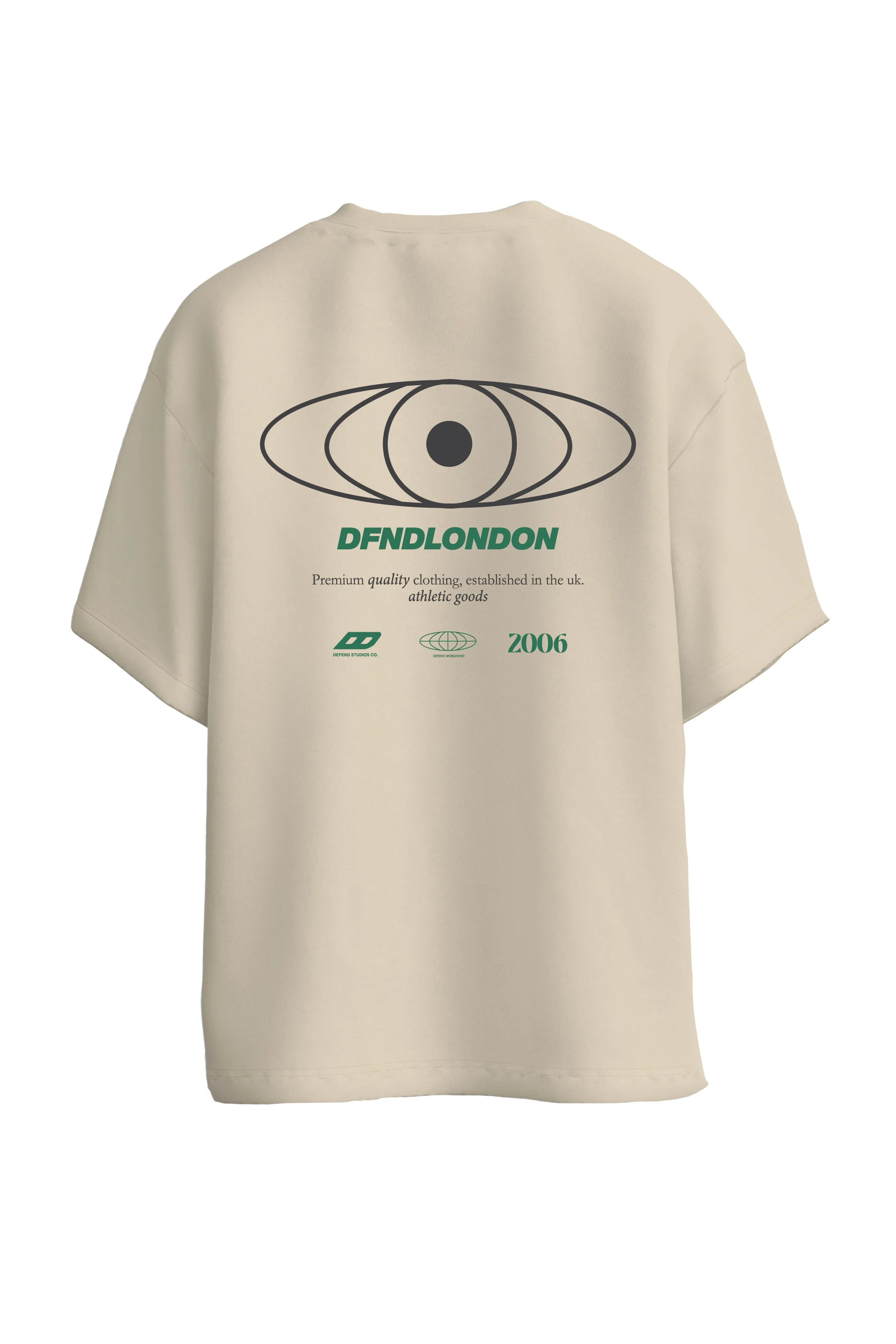 DFND WORLDWIDE OVERSIZED T-SHIRT - SAND sold by DFND product image thumbnail 3
