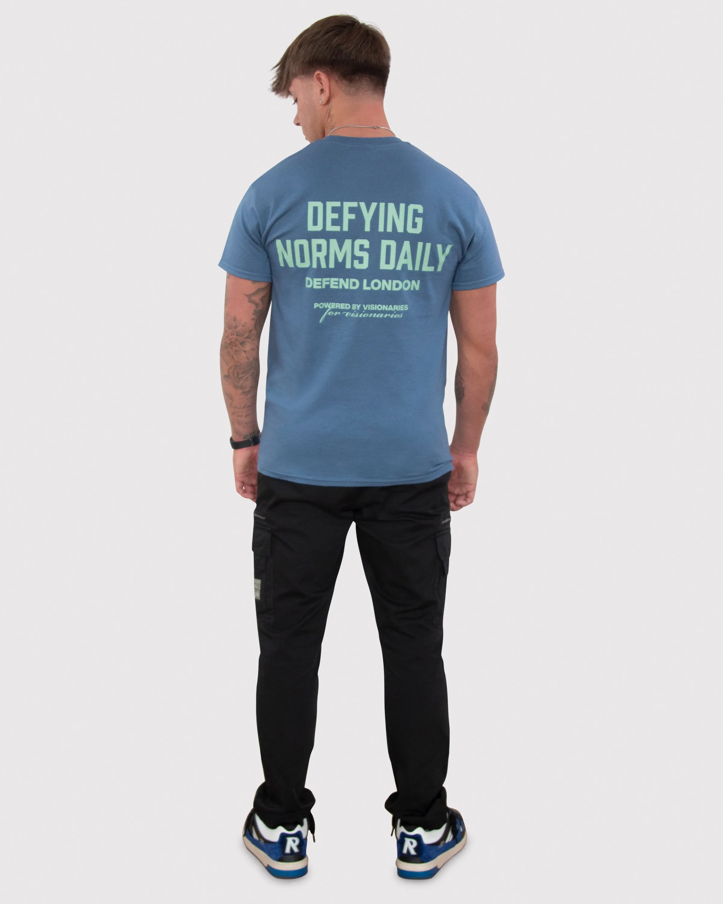 DFND VISIONARIES T-SHIRT - MIDNIGHT sold by DFND product image thumbnail 4