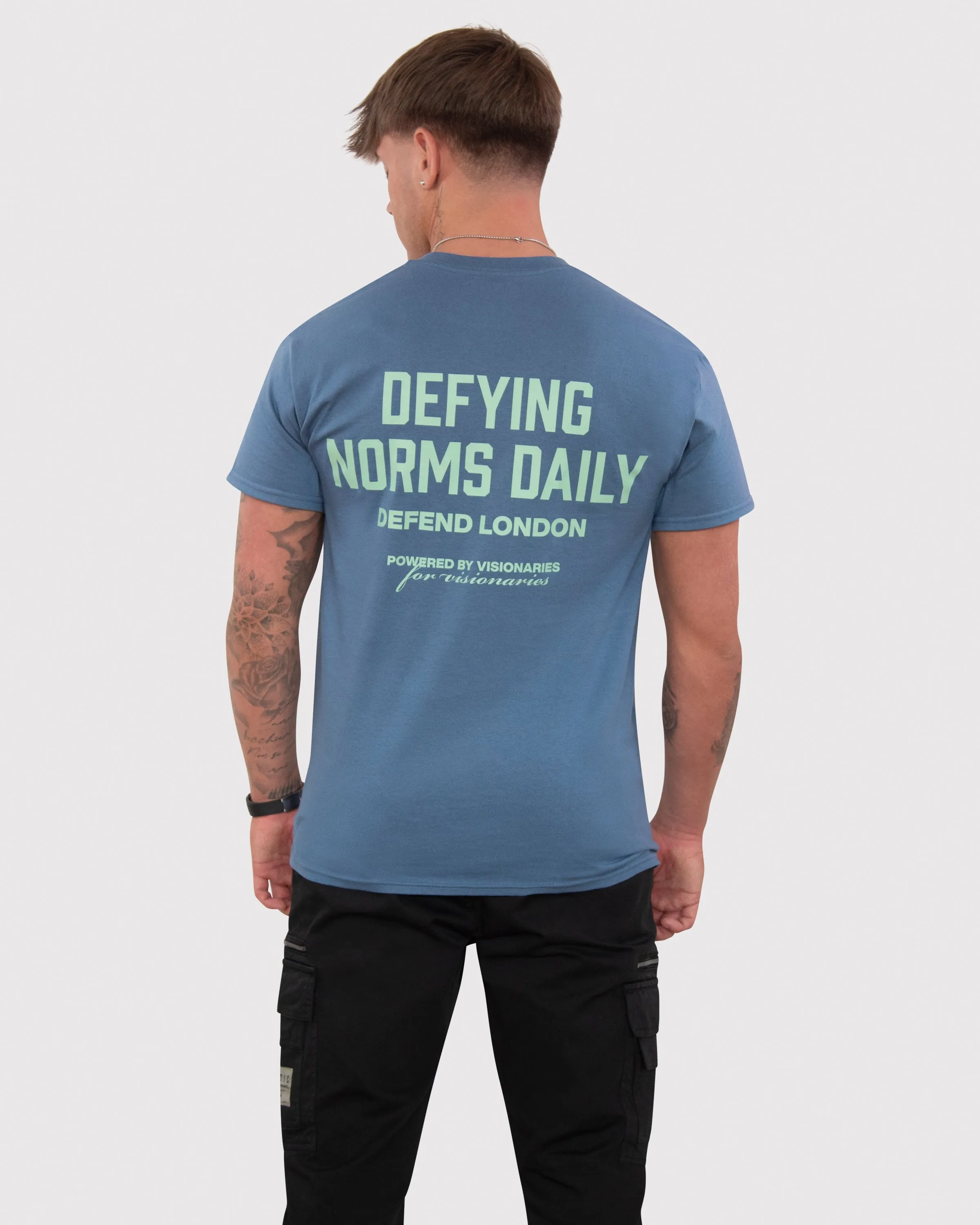 DFND VISIONARIES T-SHIRT - MIDNIGHT sold by DFND product image thumbnail 2