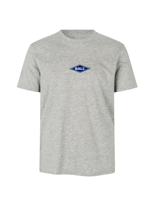 Ball Rimini Nash Tee - Lg Melange sold by DFND
