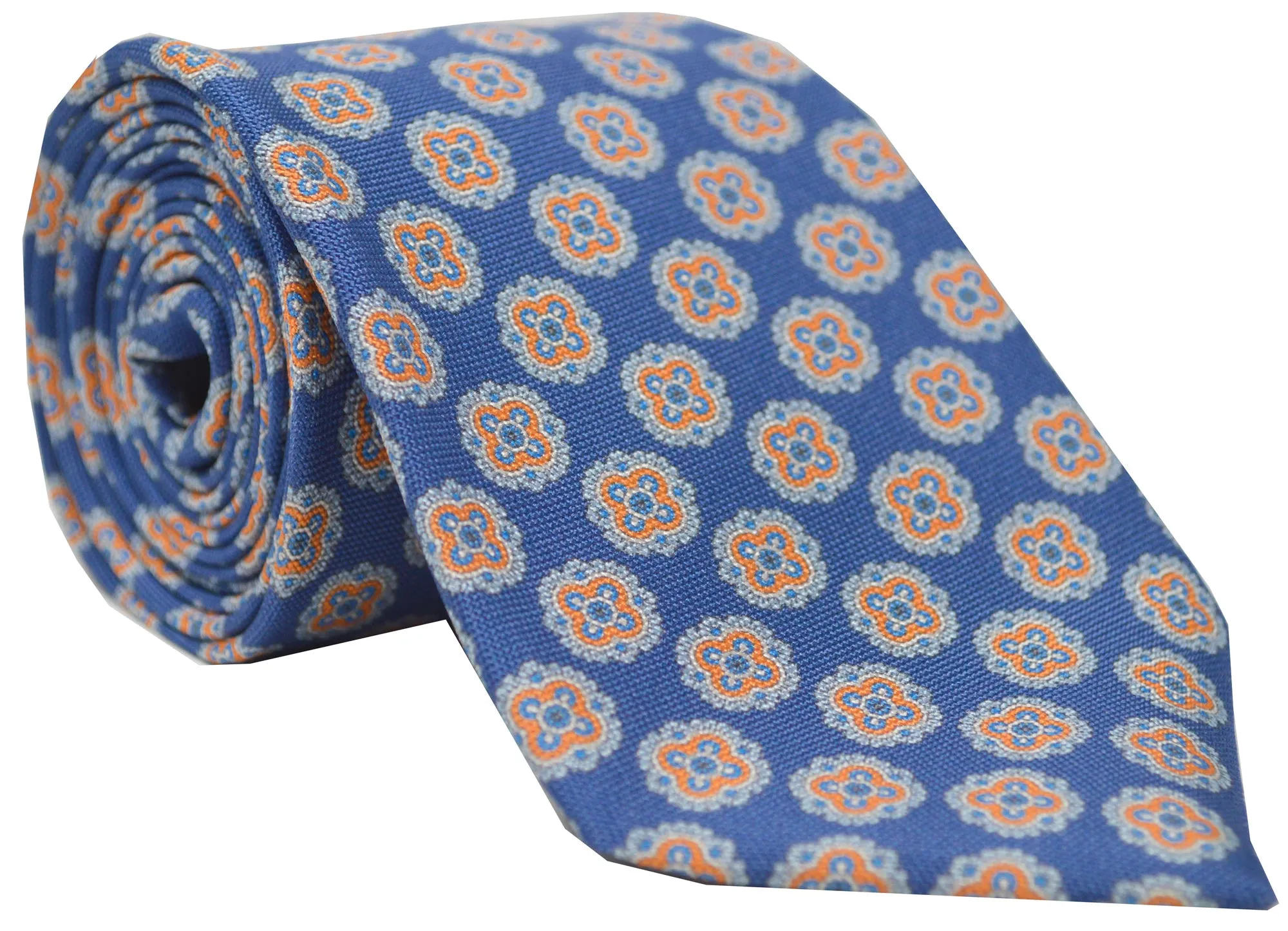 Barkley Panama Geo Tie Navy sold by Mountain & Sackett